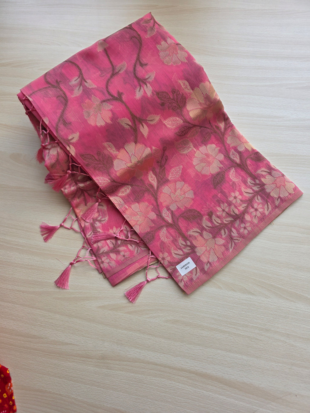 Kora silk cotton saree