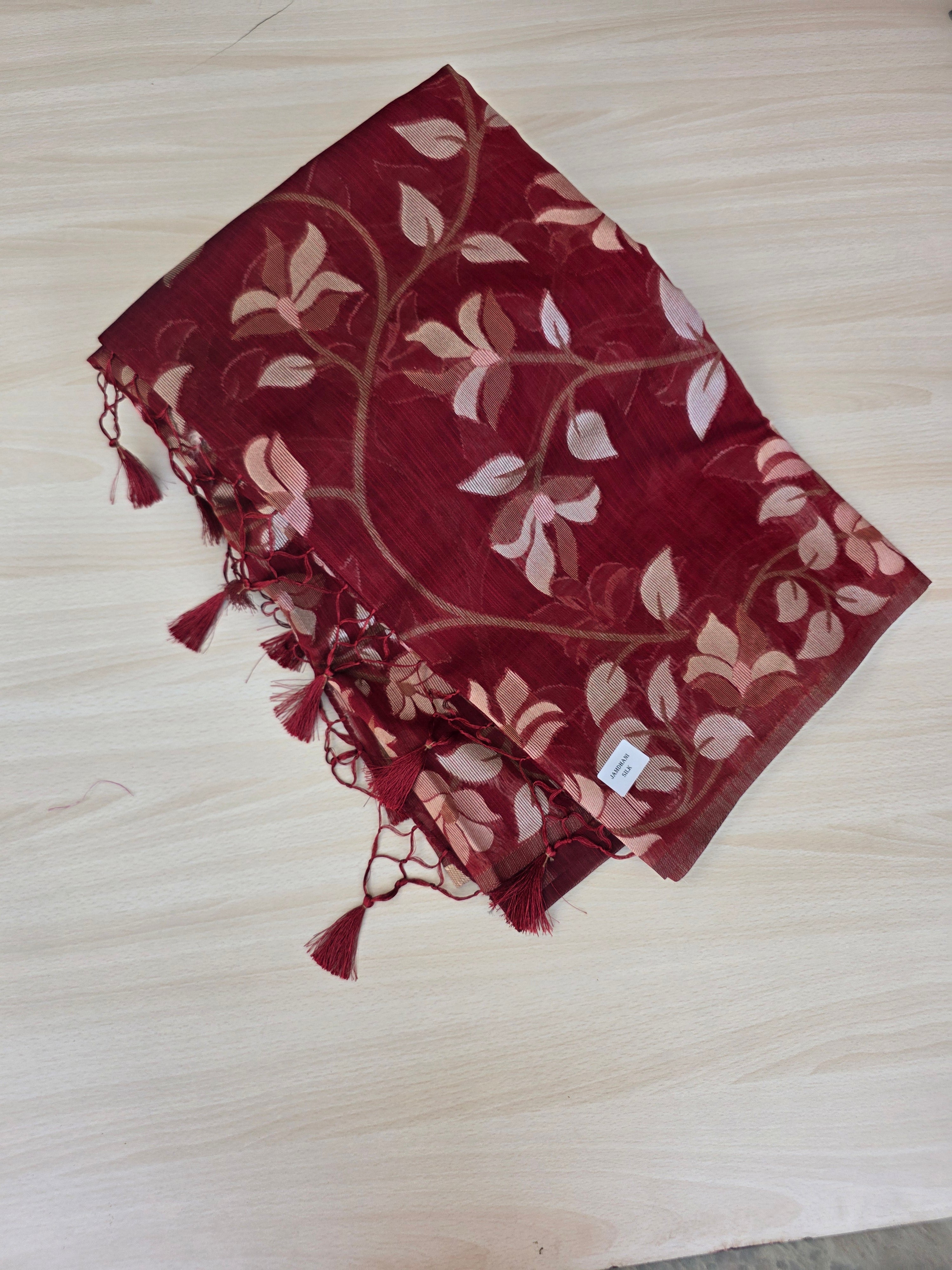 Kora silk cotton saree