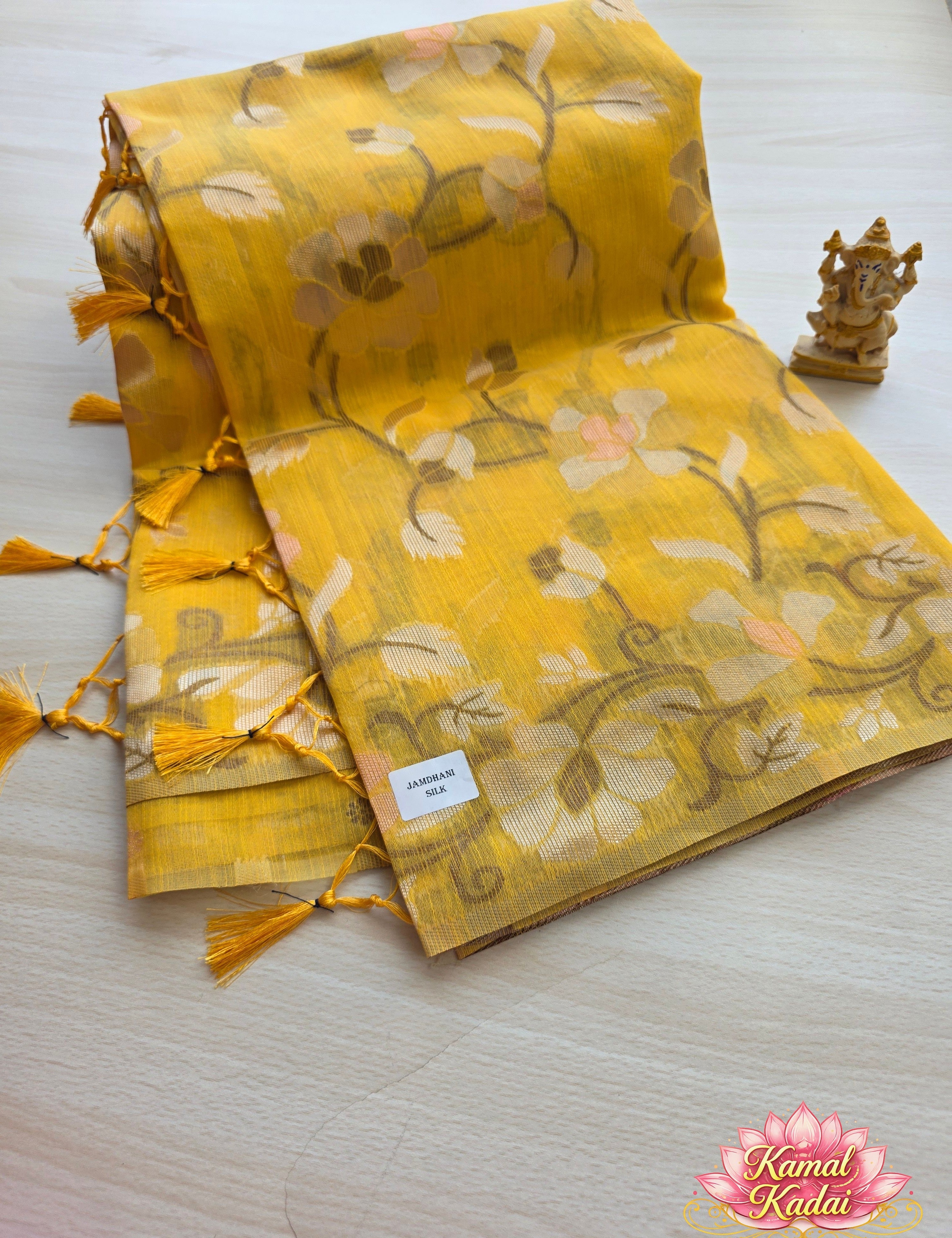 Kora silk cotton saree