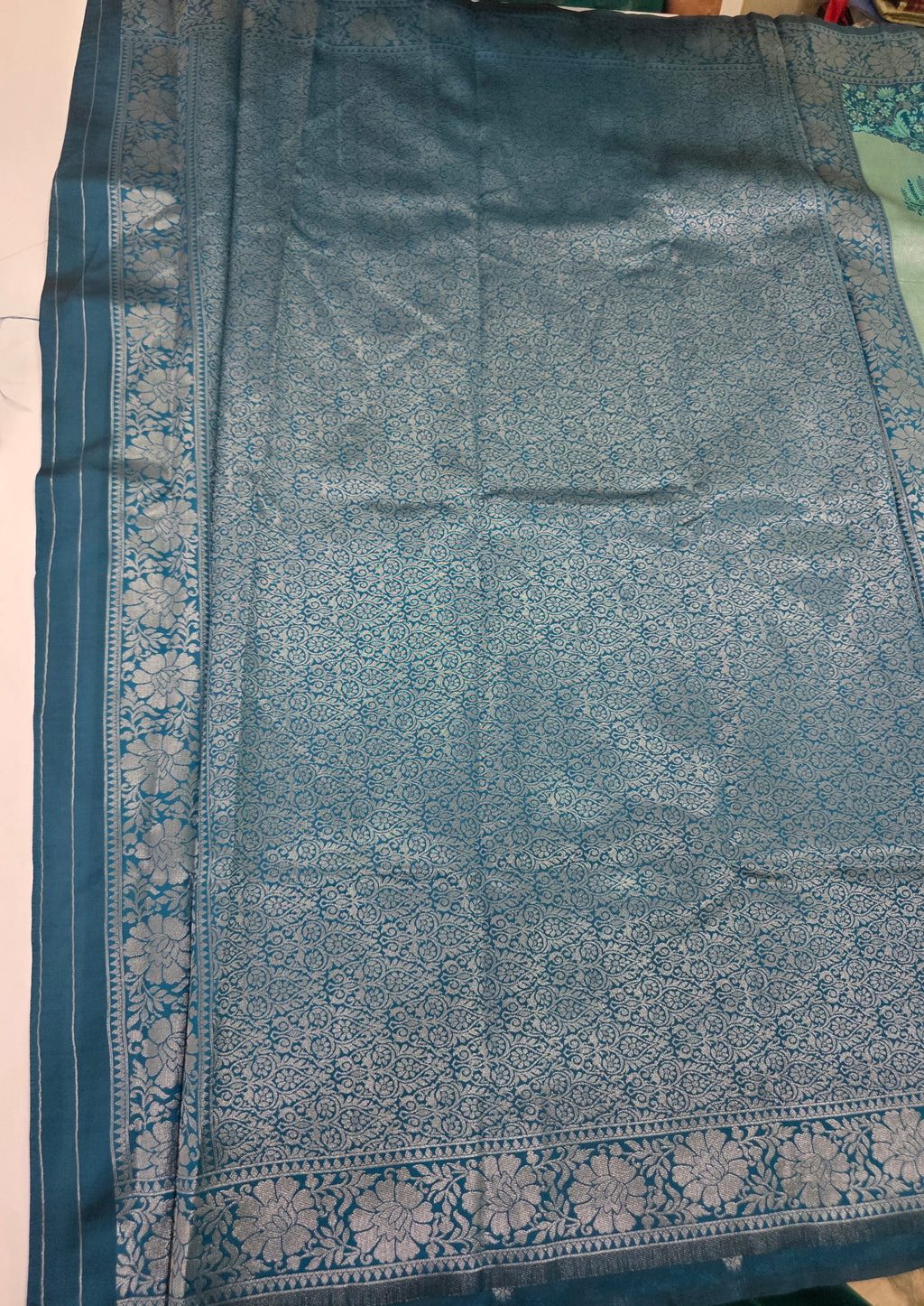 Mau Silk Saree (Kodi Border)