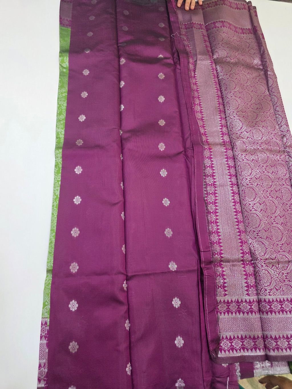 Mau Silk Saree(Retta Petta Border)