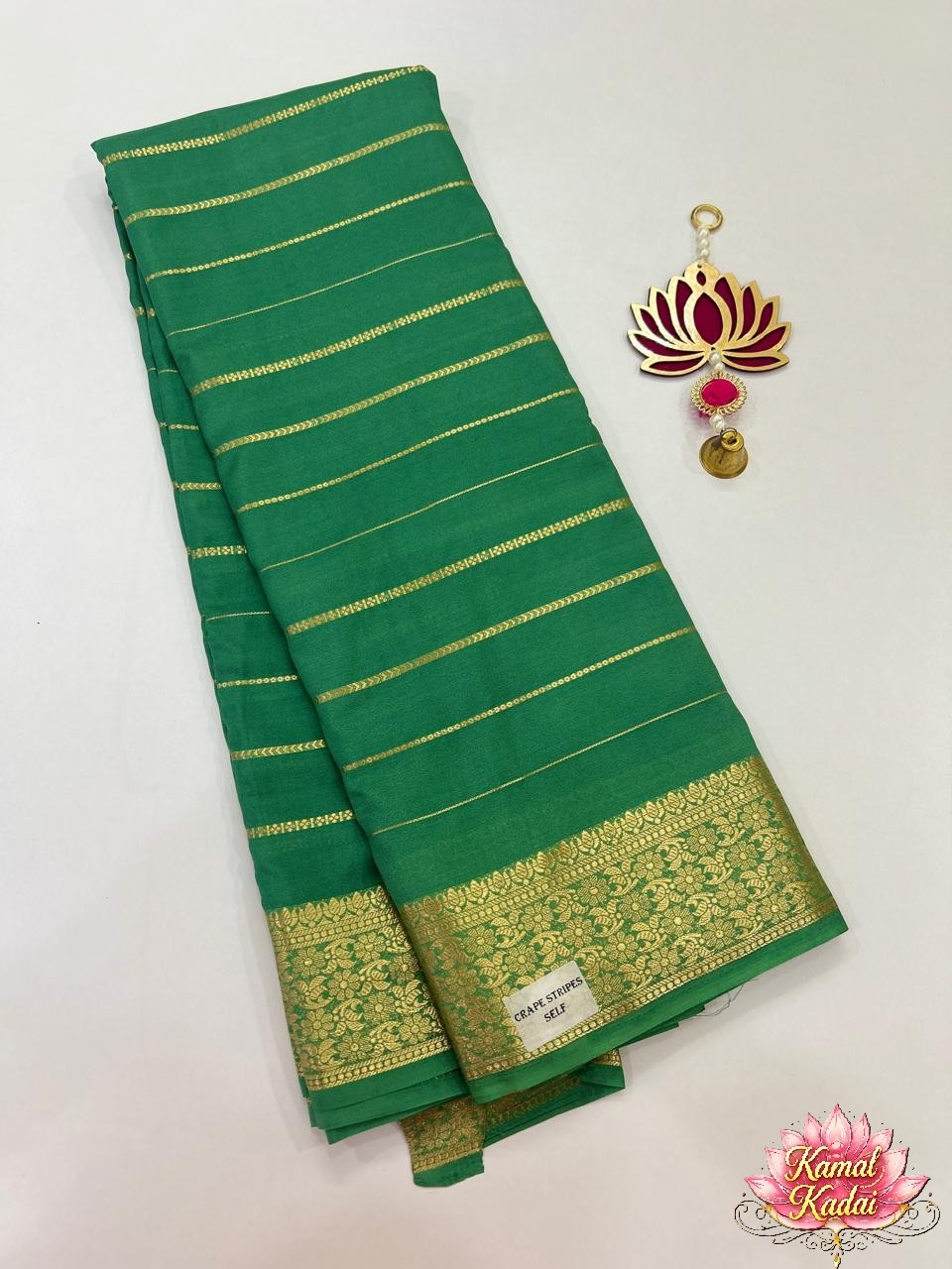 Crepe Silk Stripes