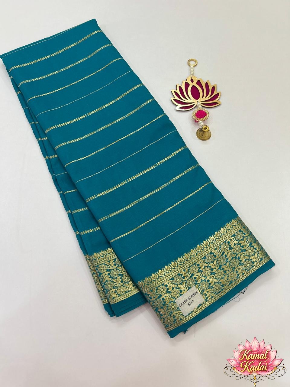 Crepe Silk Stripes