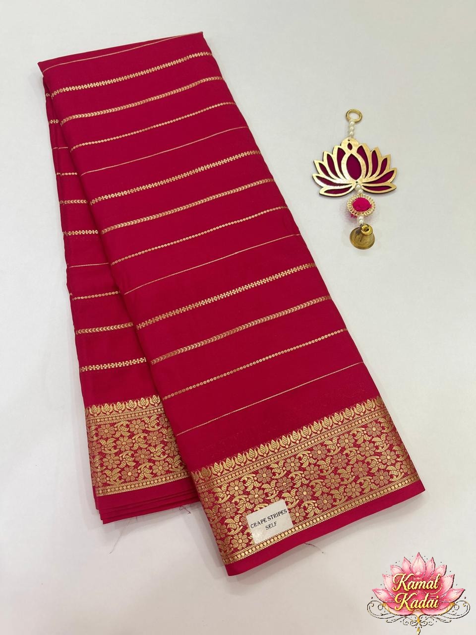 Crepe Silk Stripes