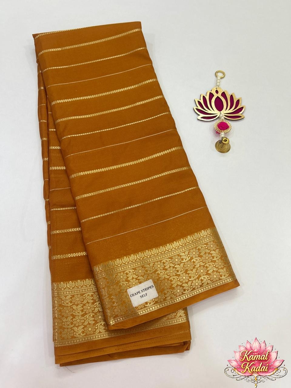 Crepe Silk Stripes