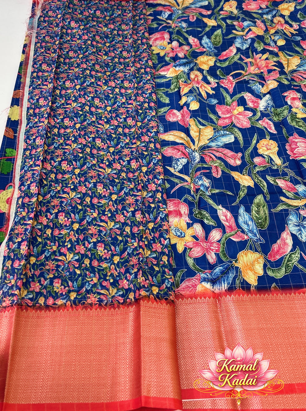 Semi Raw Silk Saree