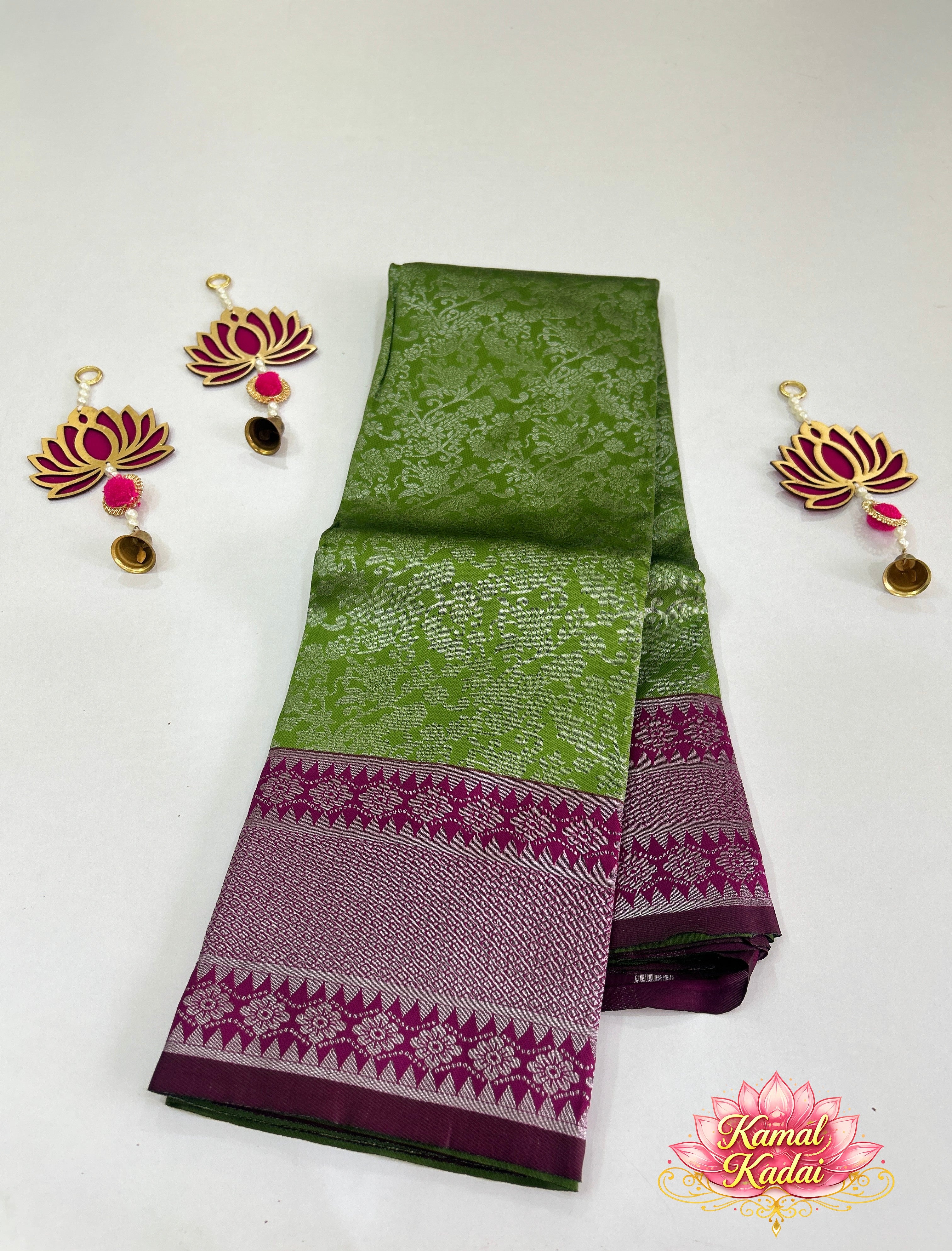 Mau Silk Saree(Retta Petta Border)