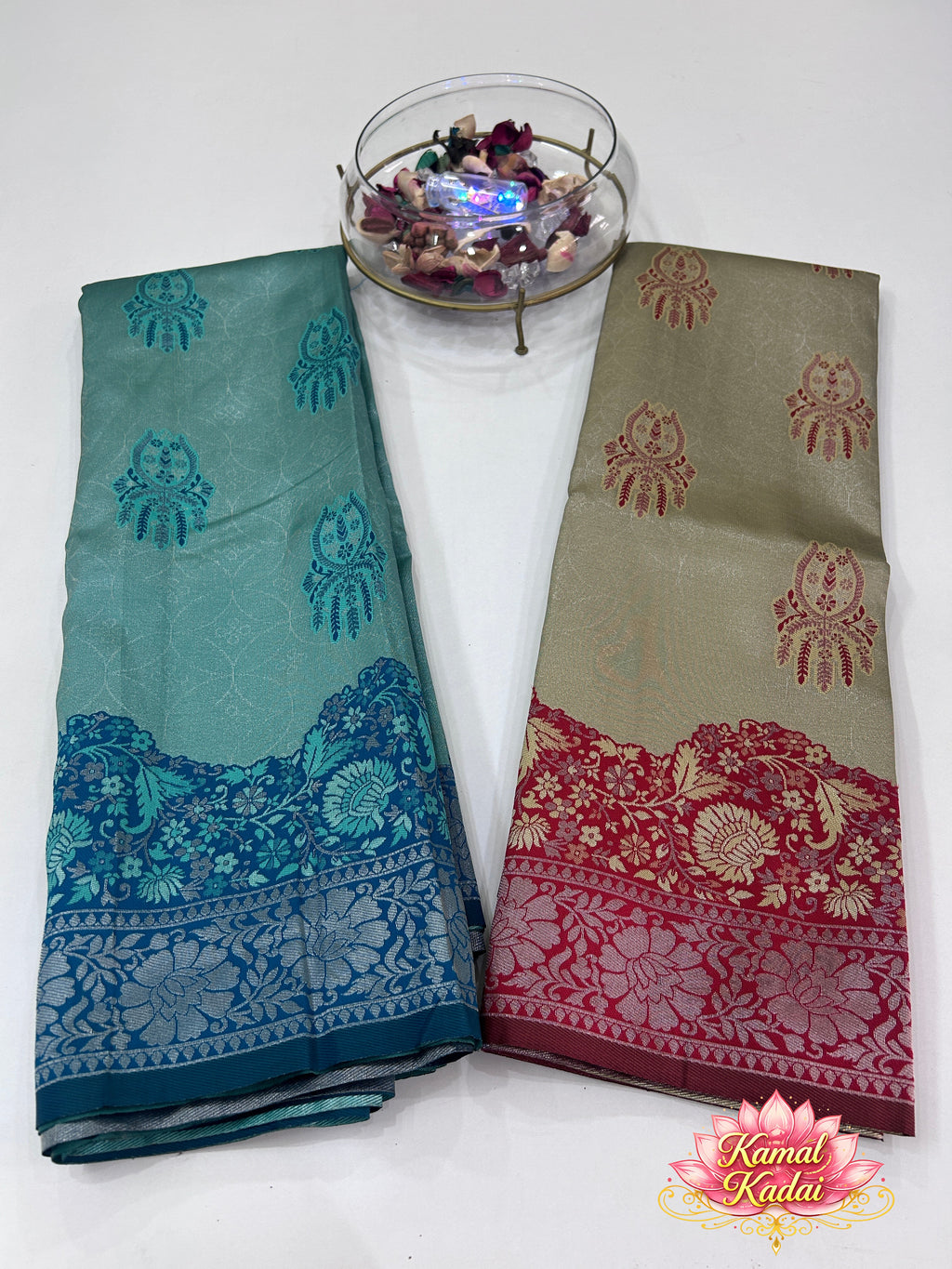 Mau Silk Saree (Kodi Border)