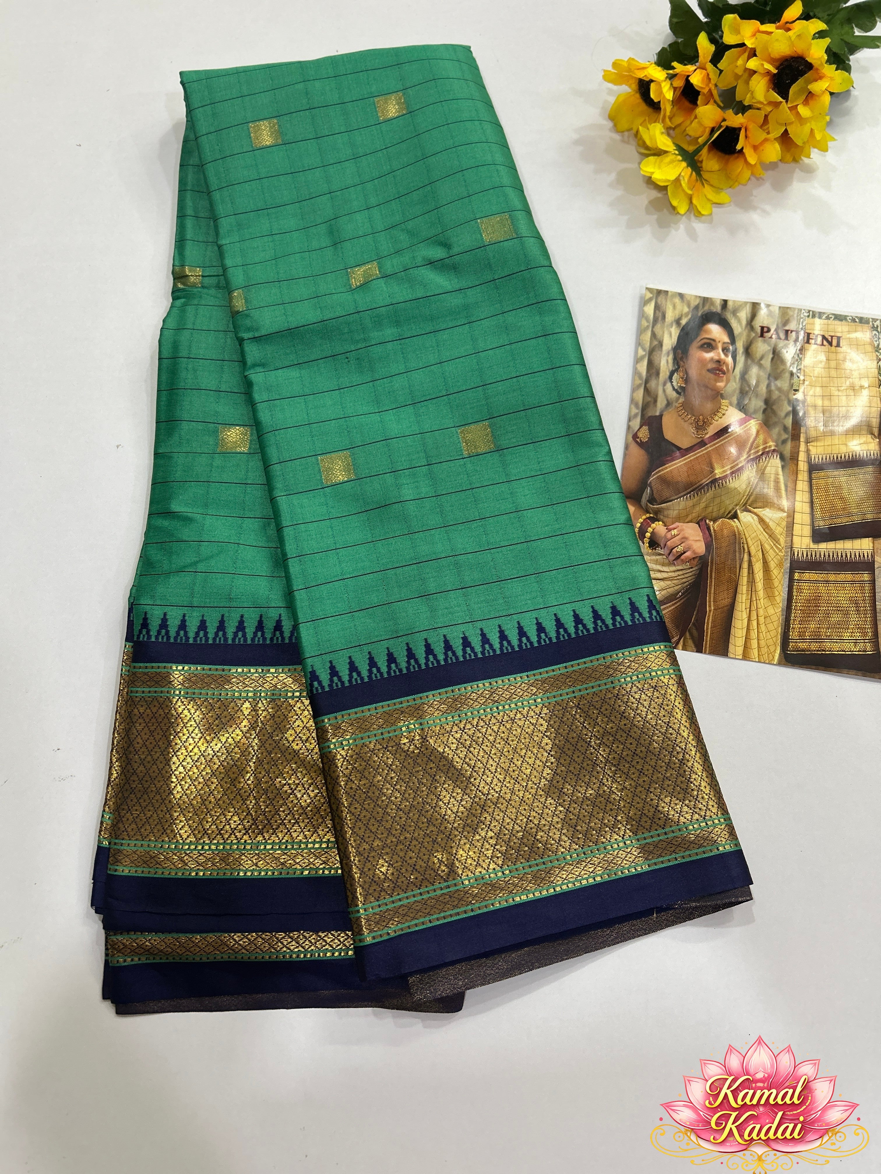 Temple Semi Soft Silk