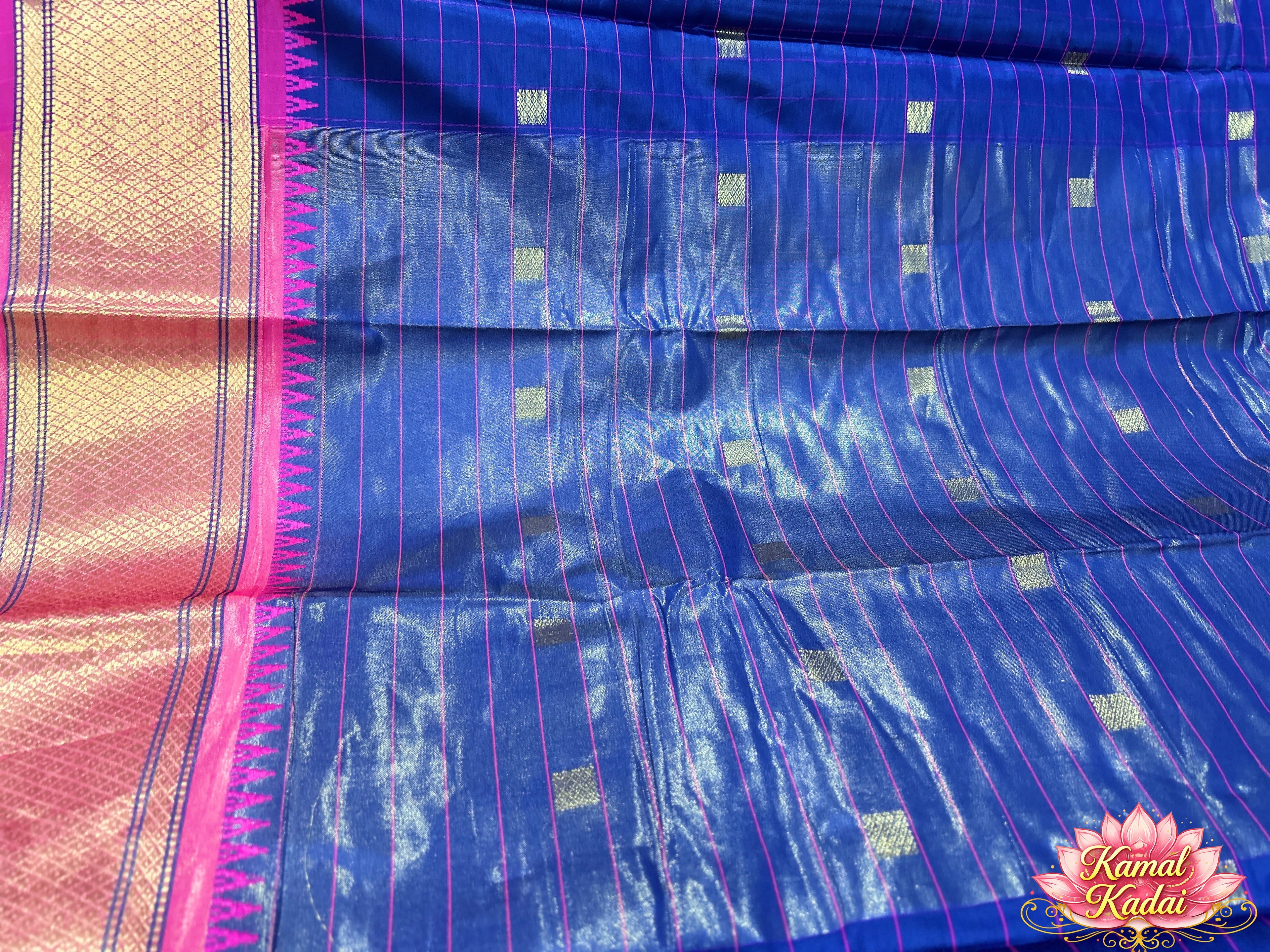 Temple Semi Soft Silk