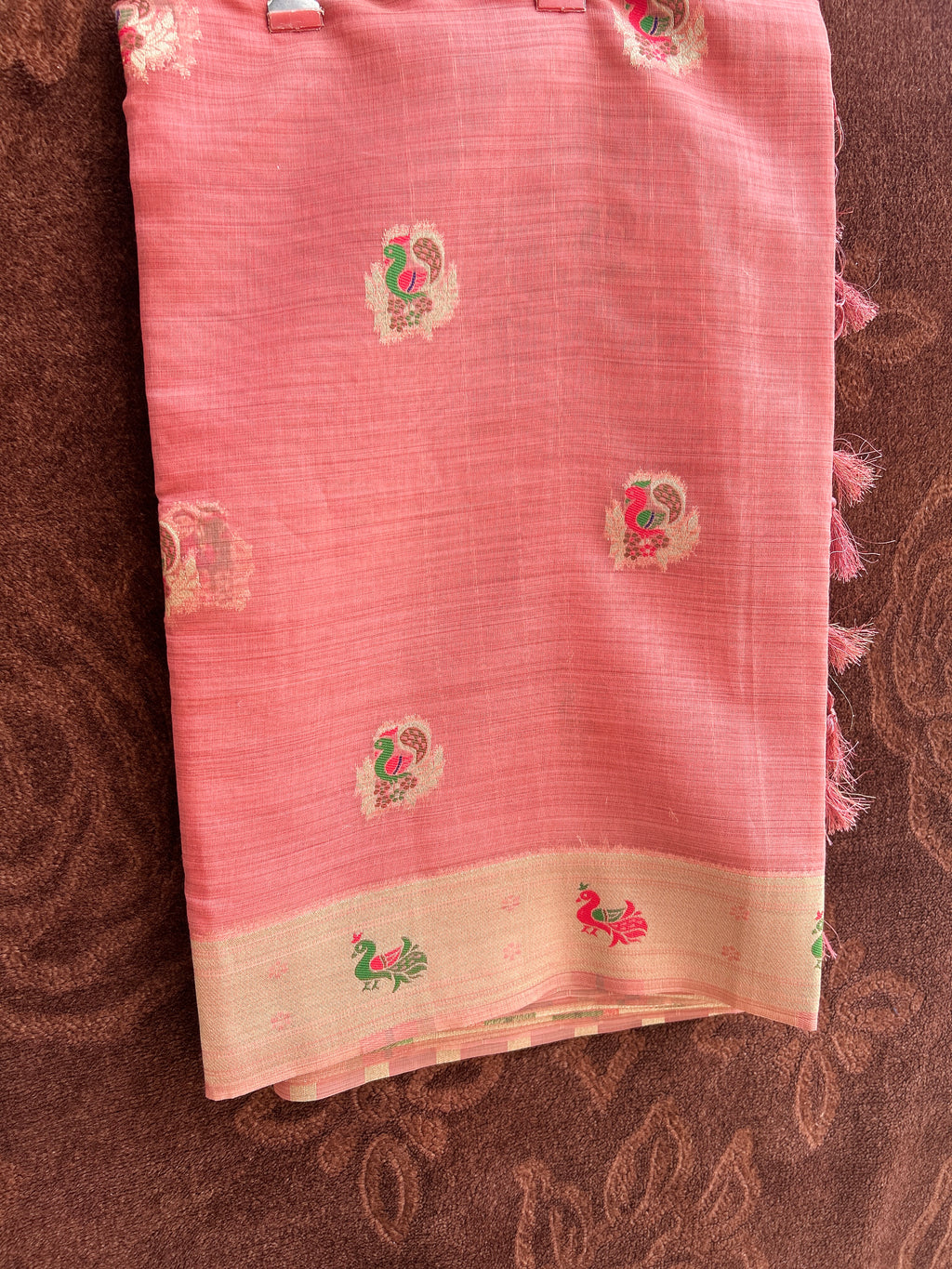 Nagpur cotton Saree with meenabutta