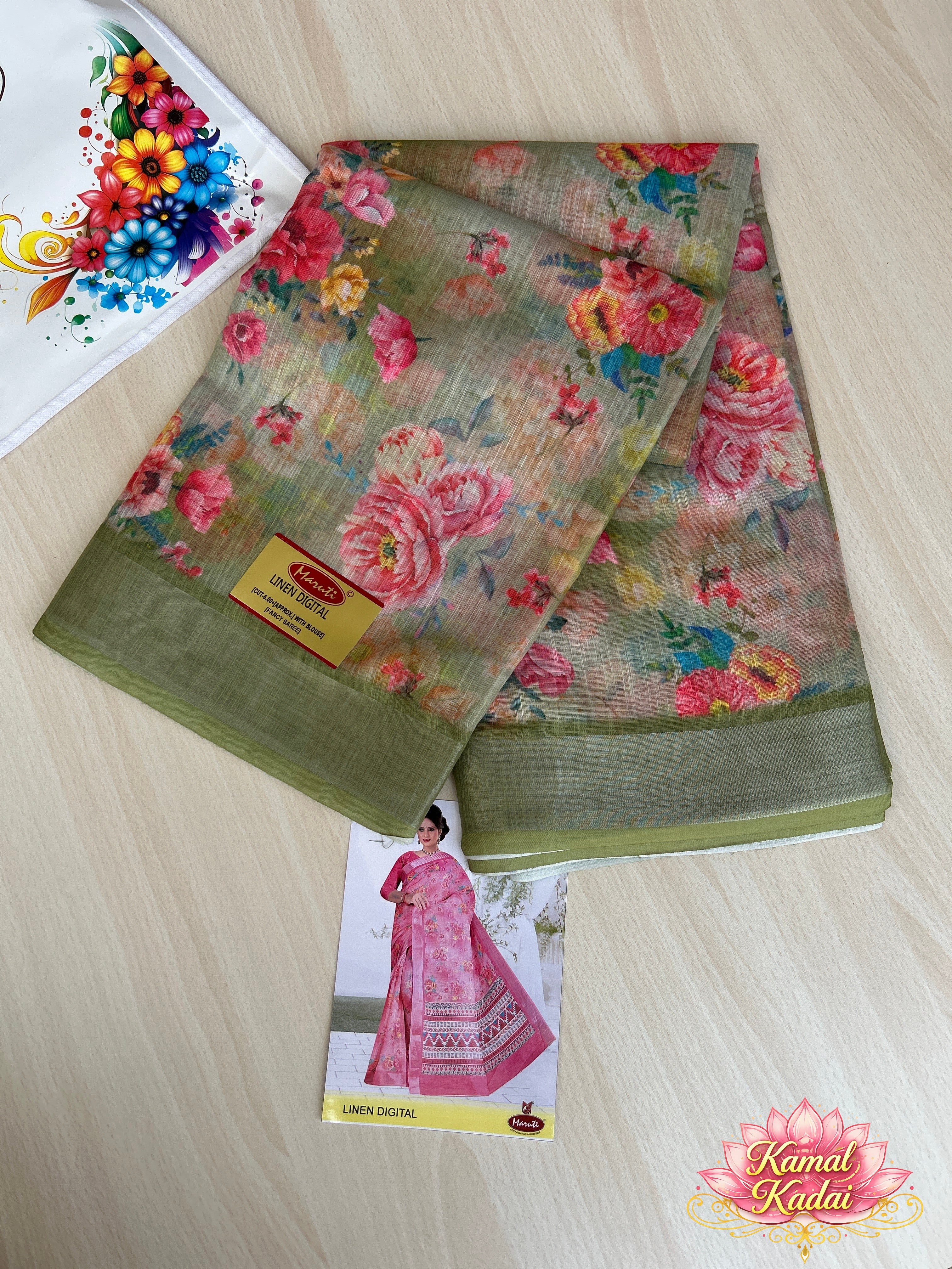 Linen Cotton sarees
