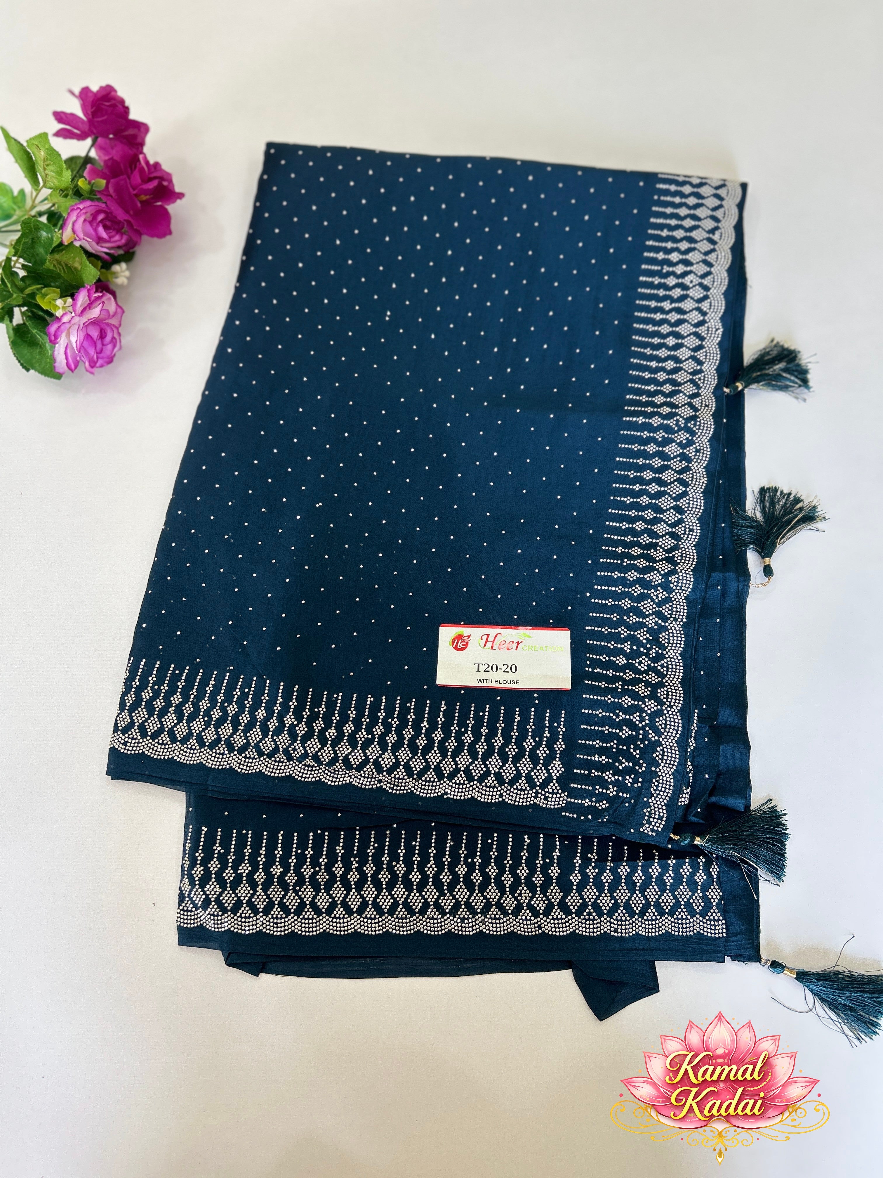 Heer Space Silk Saree