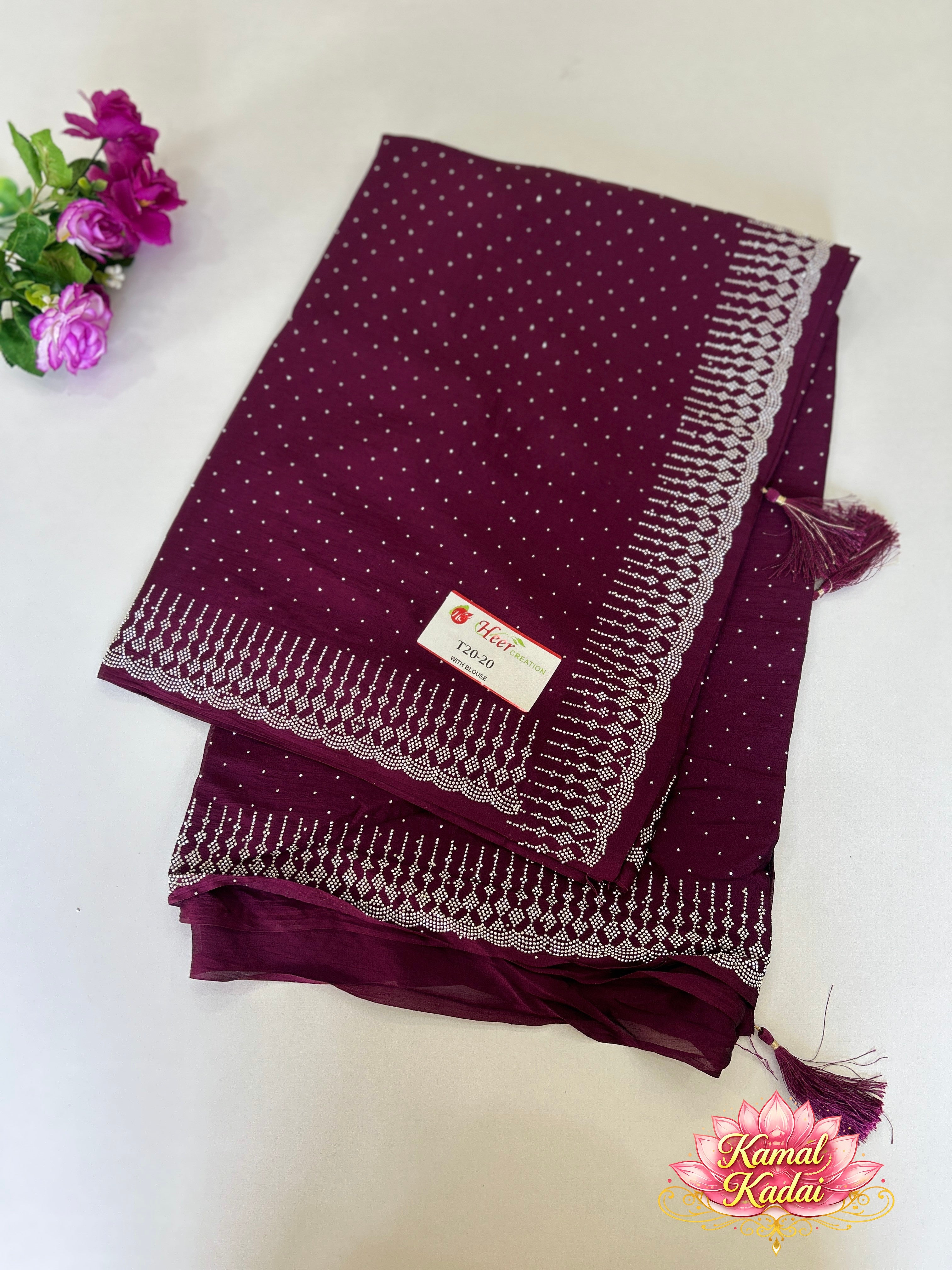 Heer Space Silk Saree