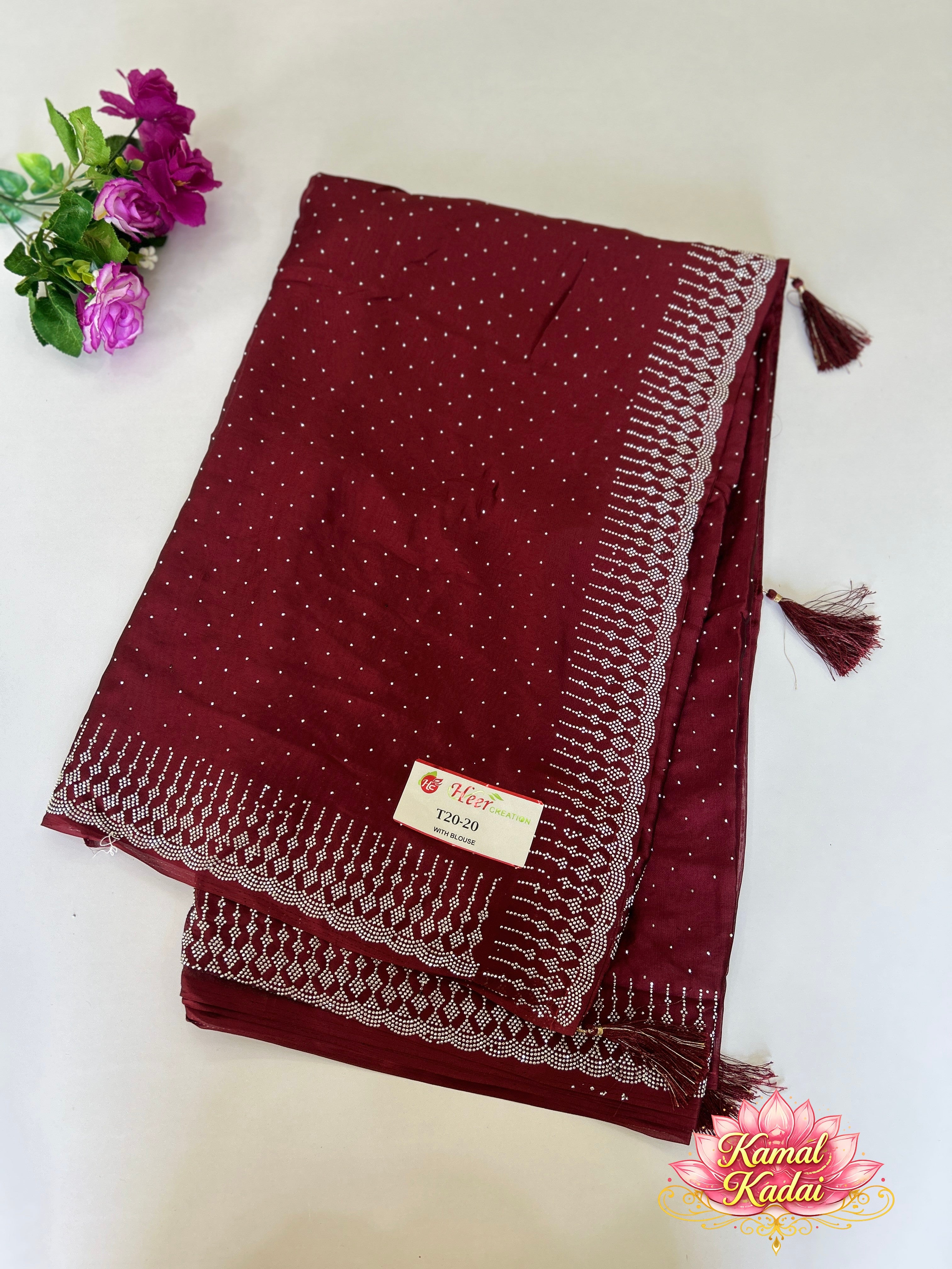 Heer Space Silk Saree