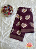 Floral Cotton Saree
