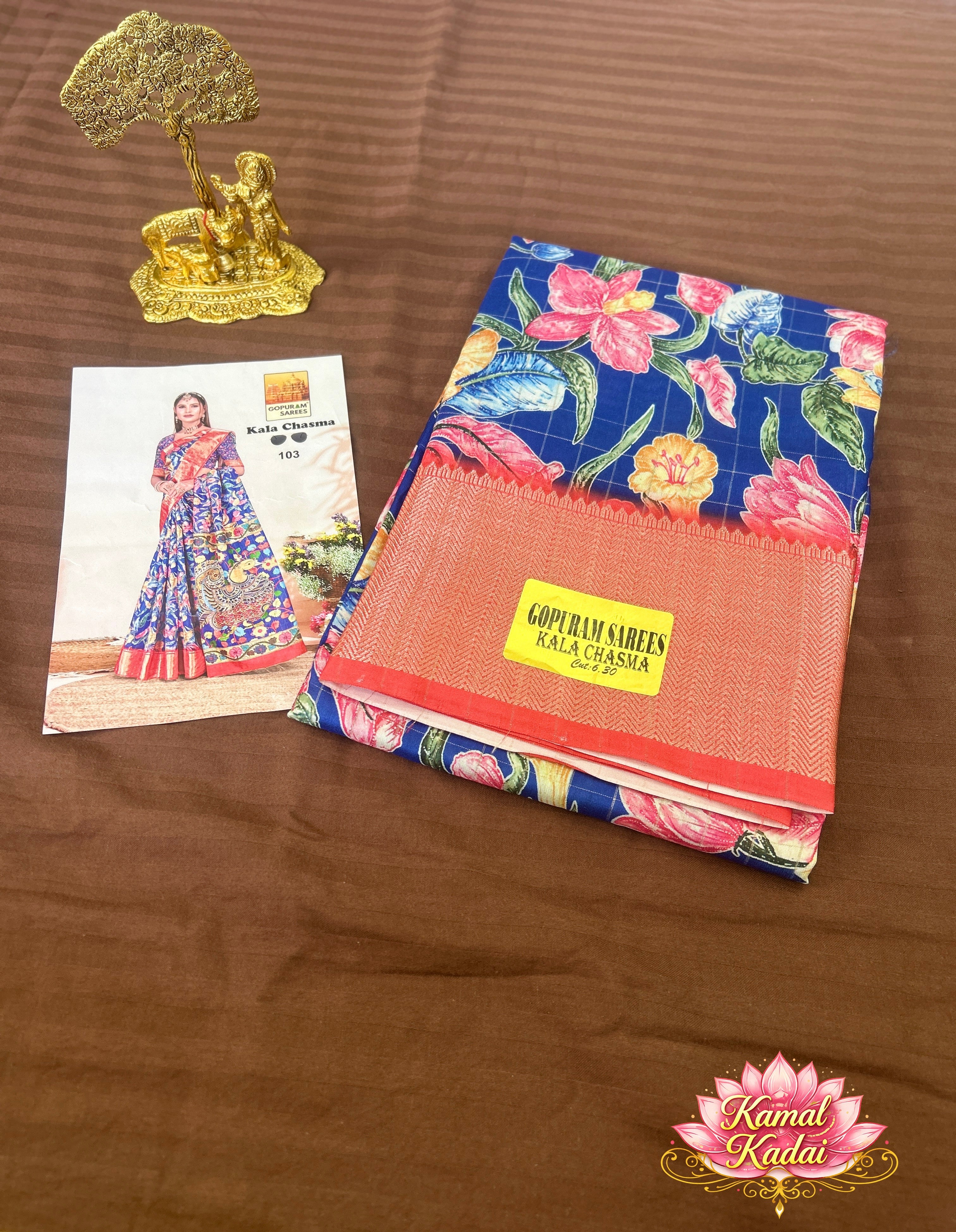Semi Raw Silk Saree
