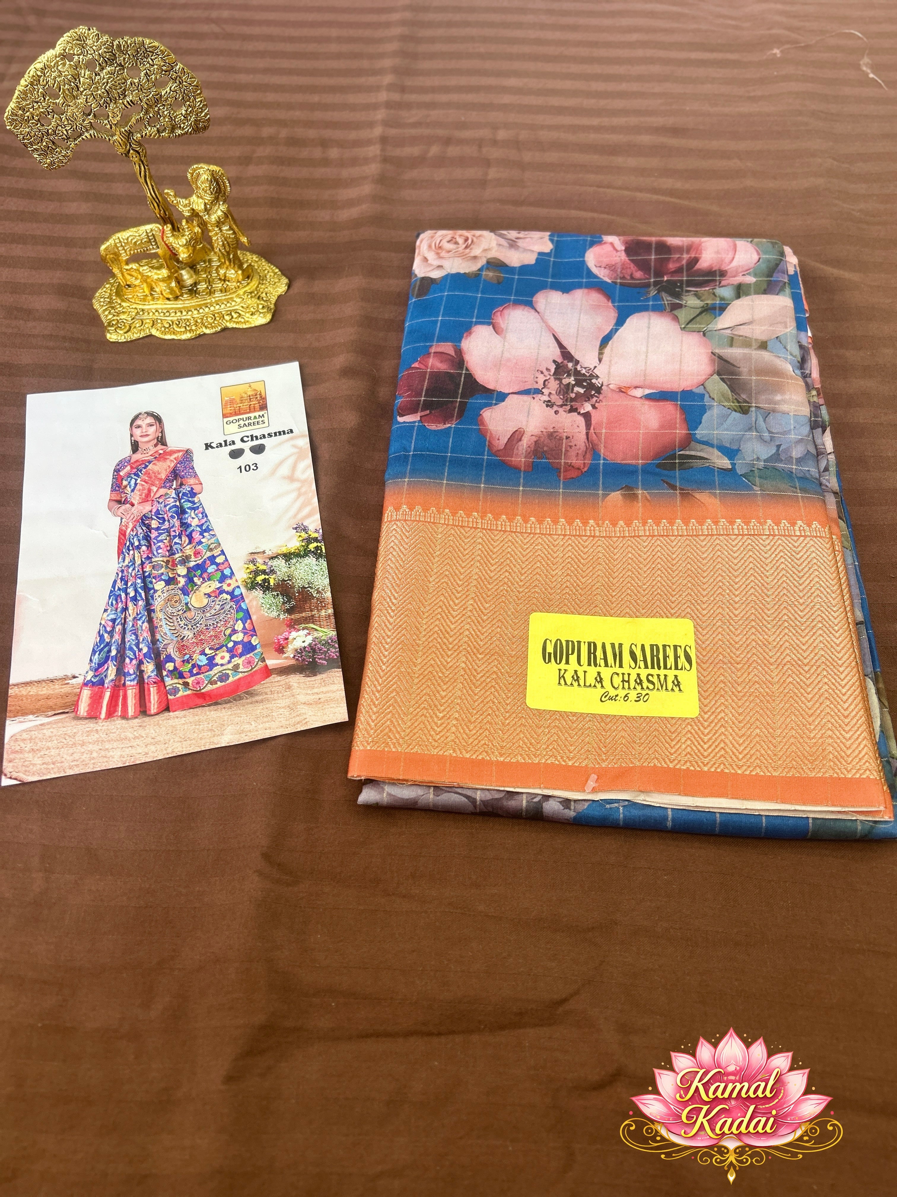 Semi Raw Silk Saree