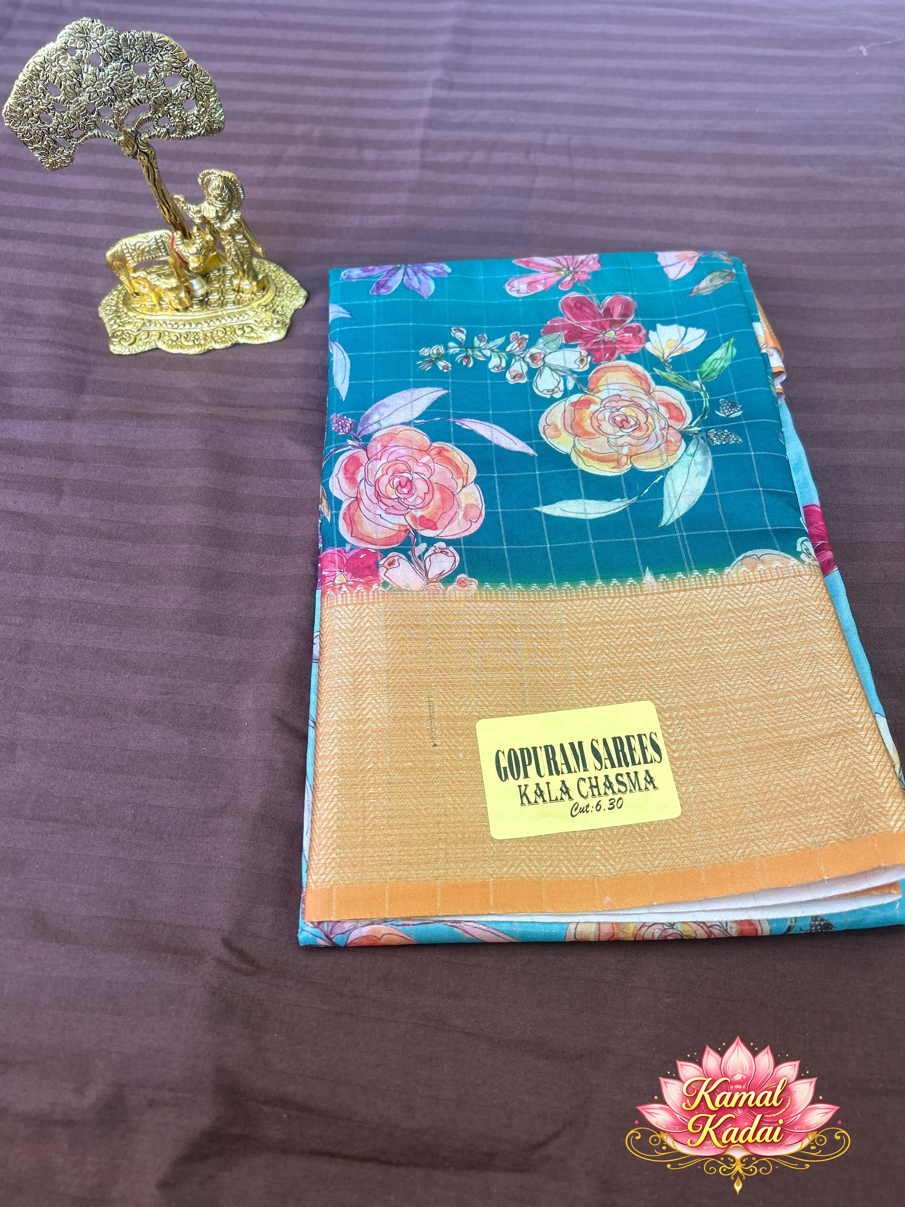 Semi Raw Silk Saree