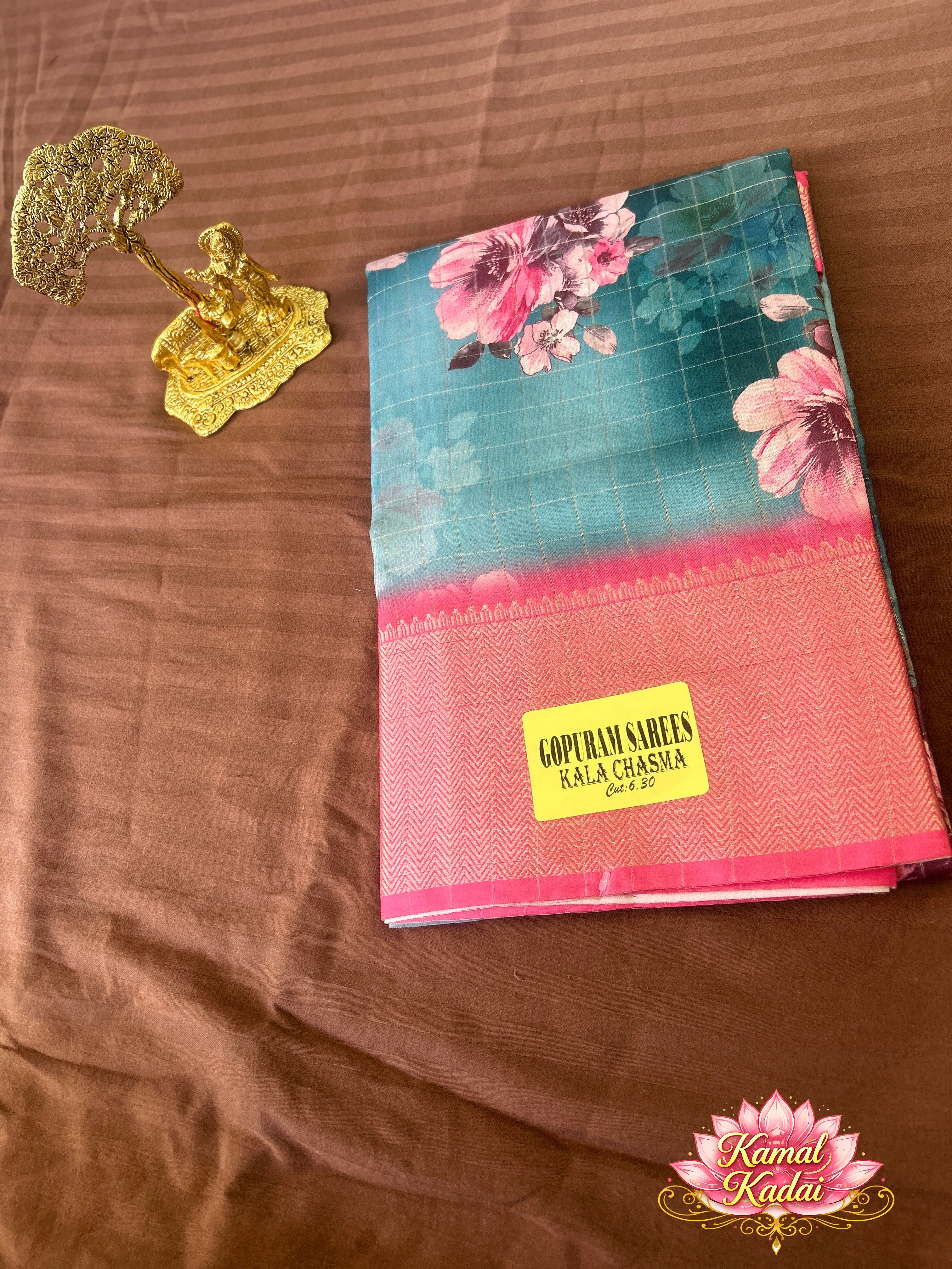 Semi Raw Silk Saree