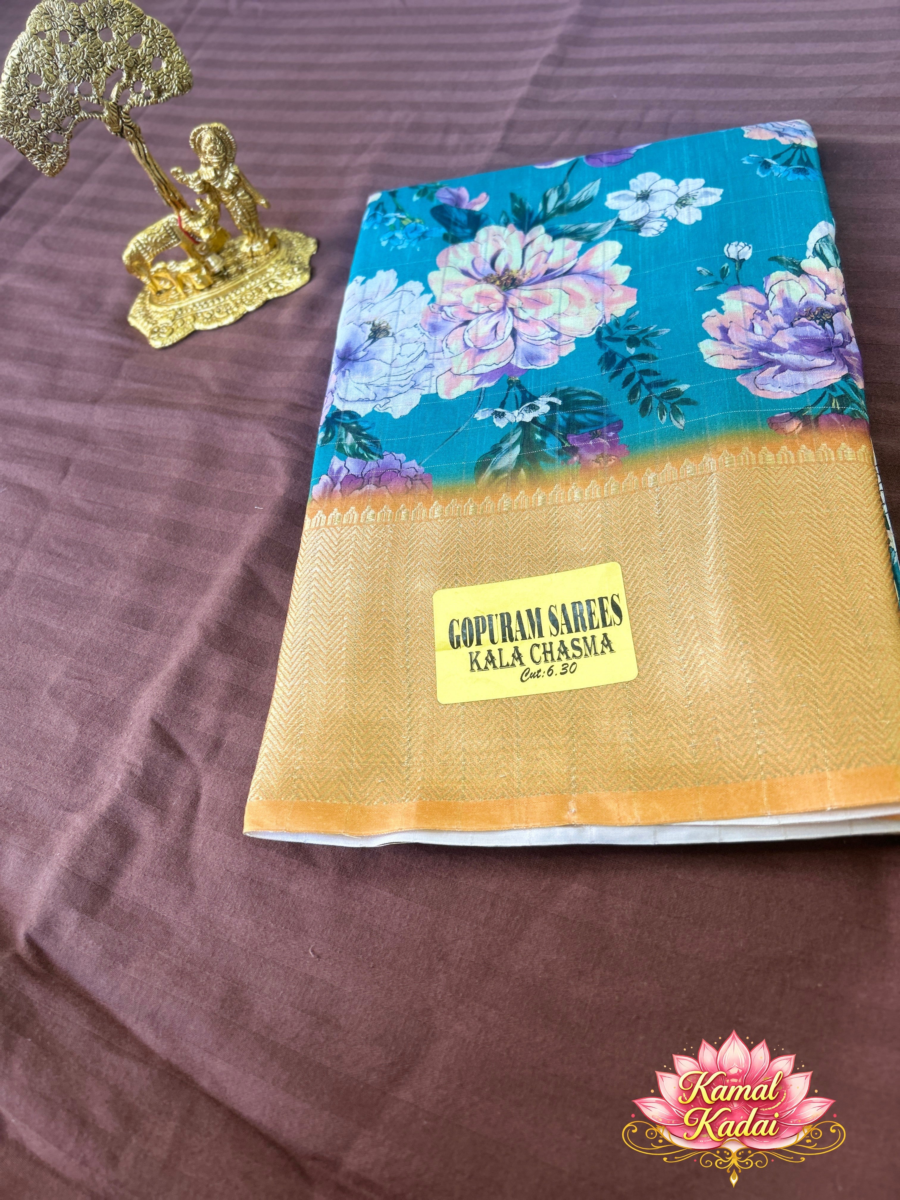 Semi Raw Silk Saree