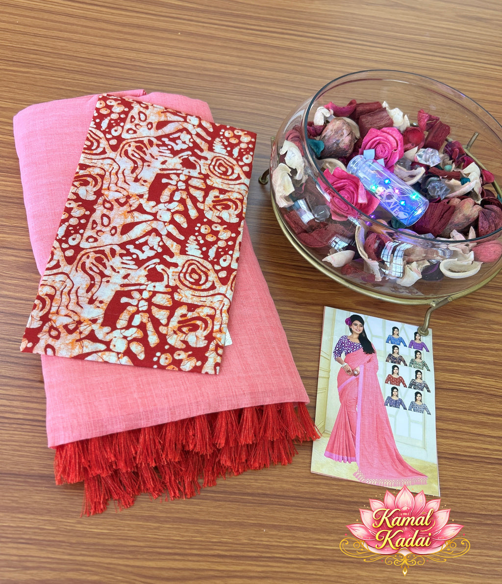 Mul Cotton Saree