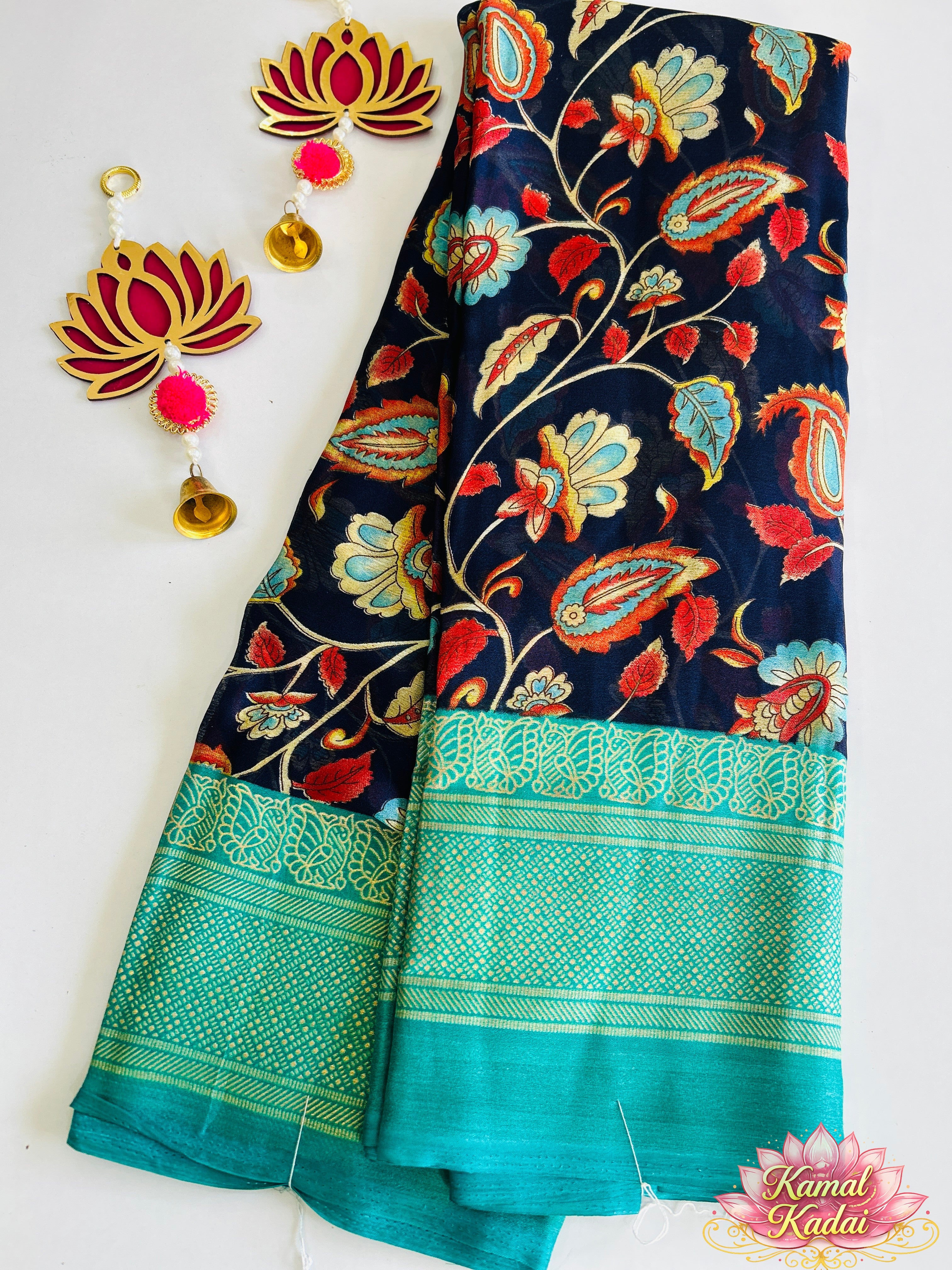 Rangoli Garden Soft Silk Saree