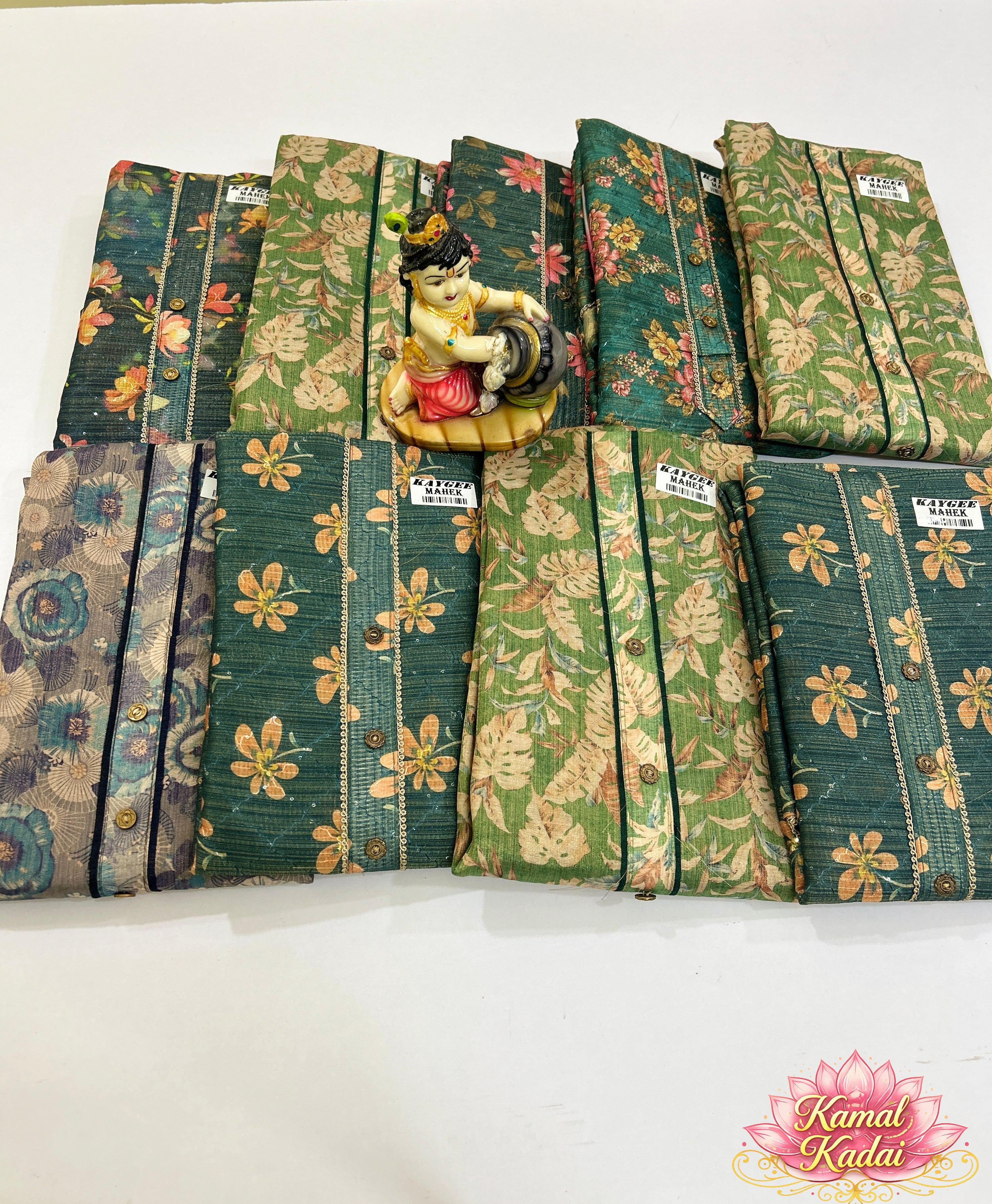 Tissue Printed Salwar