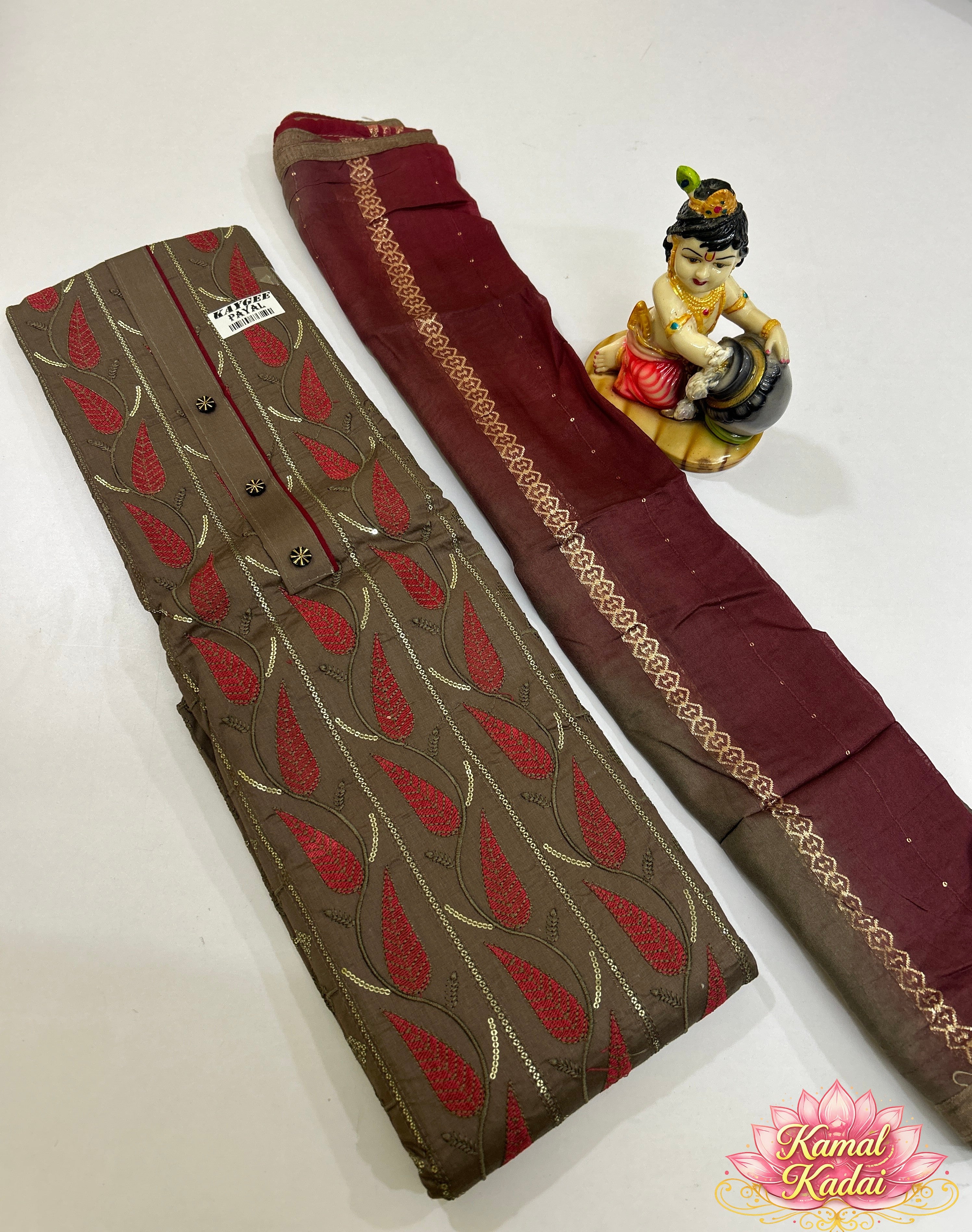 Salwar - Payal Embroidery 2