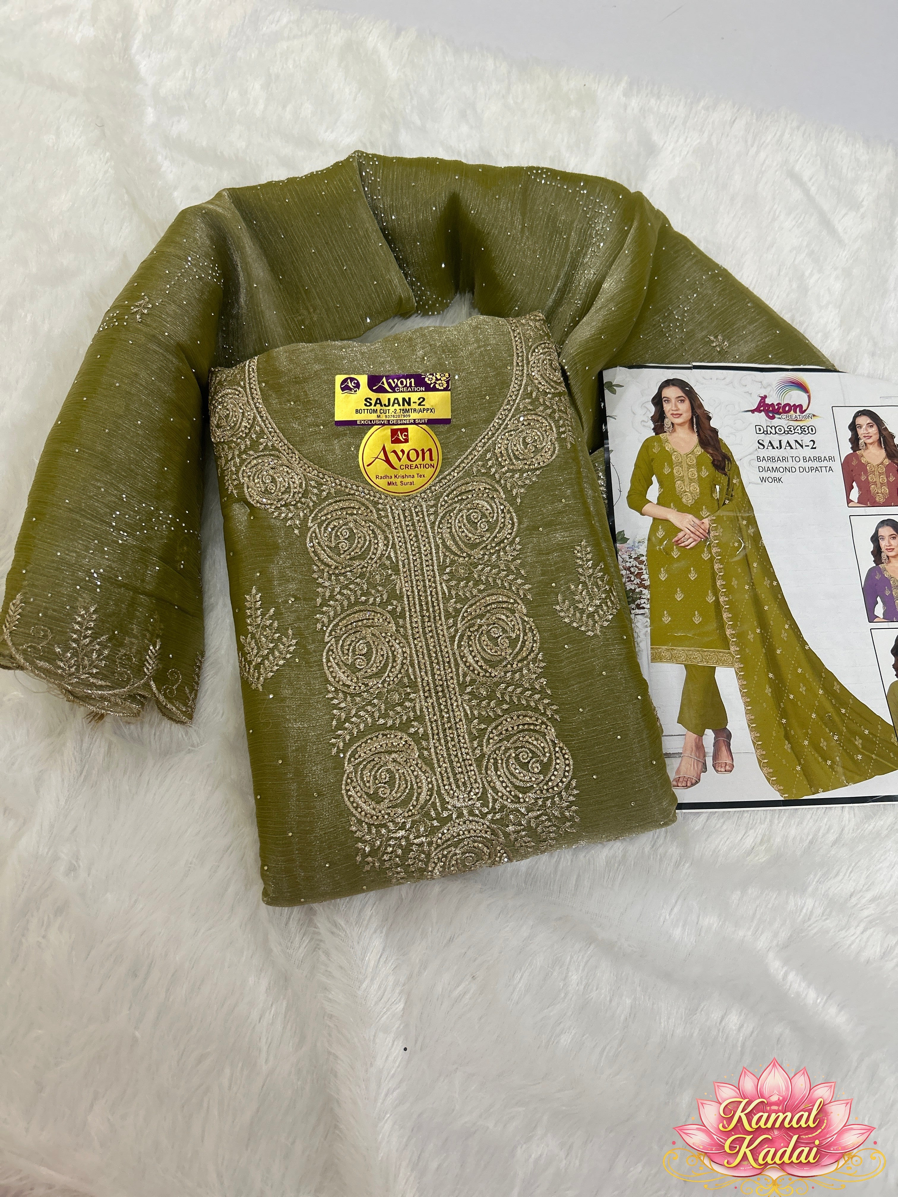 Stone Work Salwar