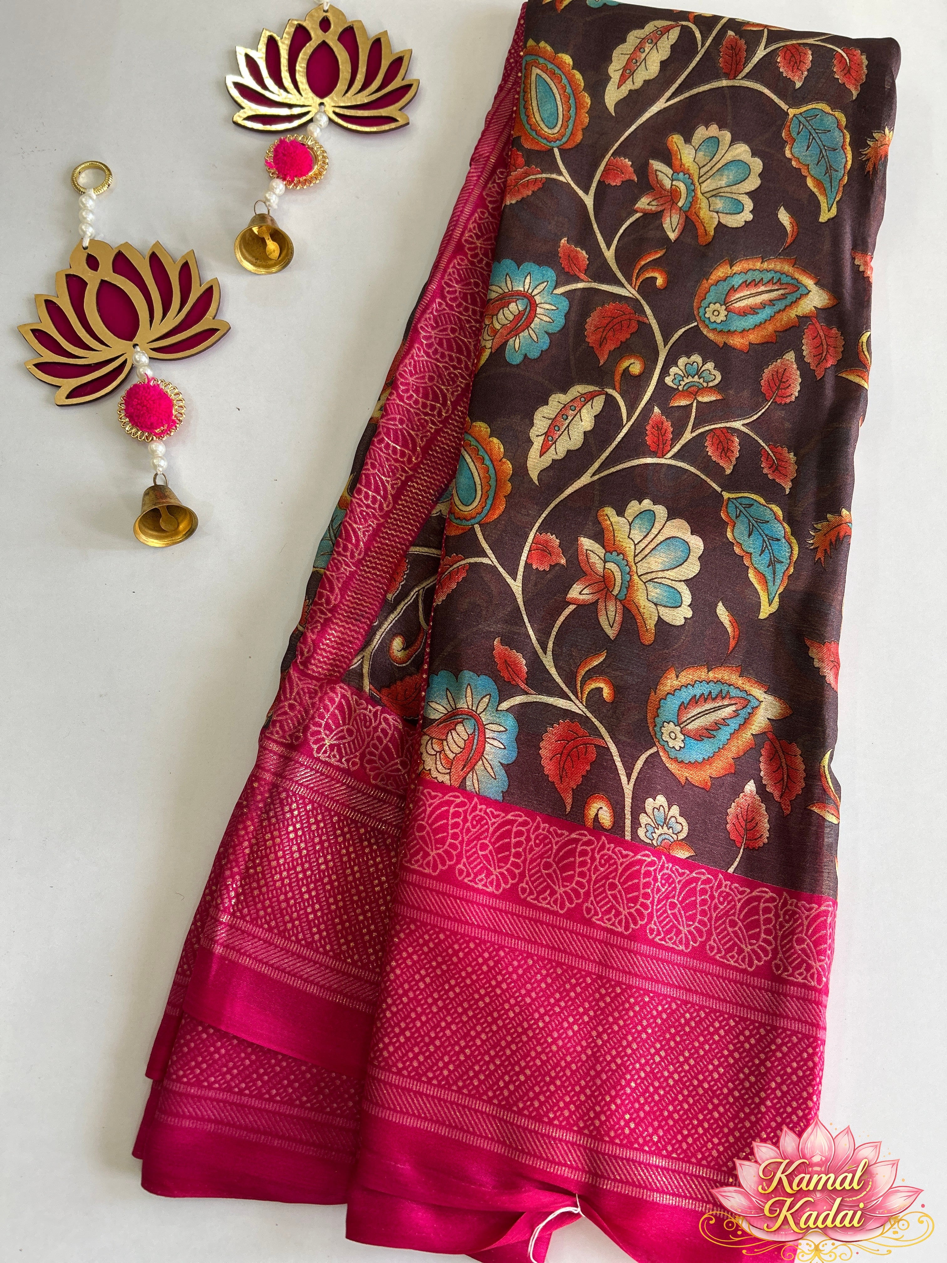 Rangoli Garden Soft Silk Saree
