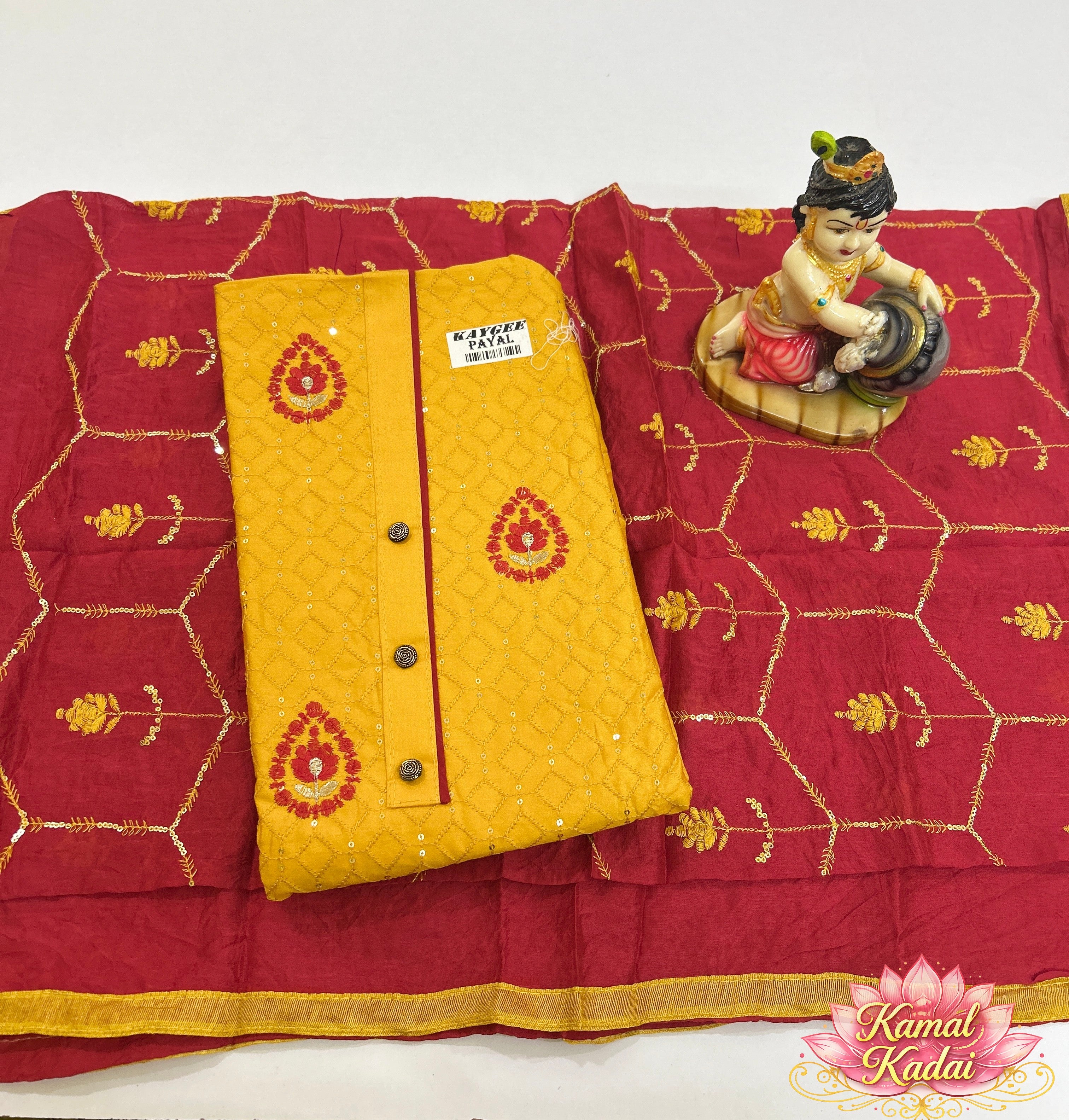 Salwar -Payal Embroidery