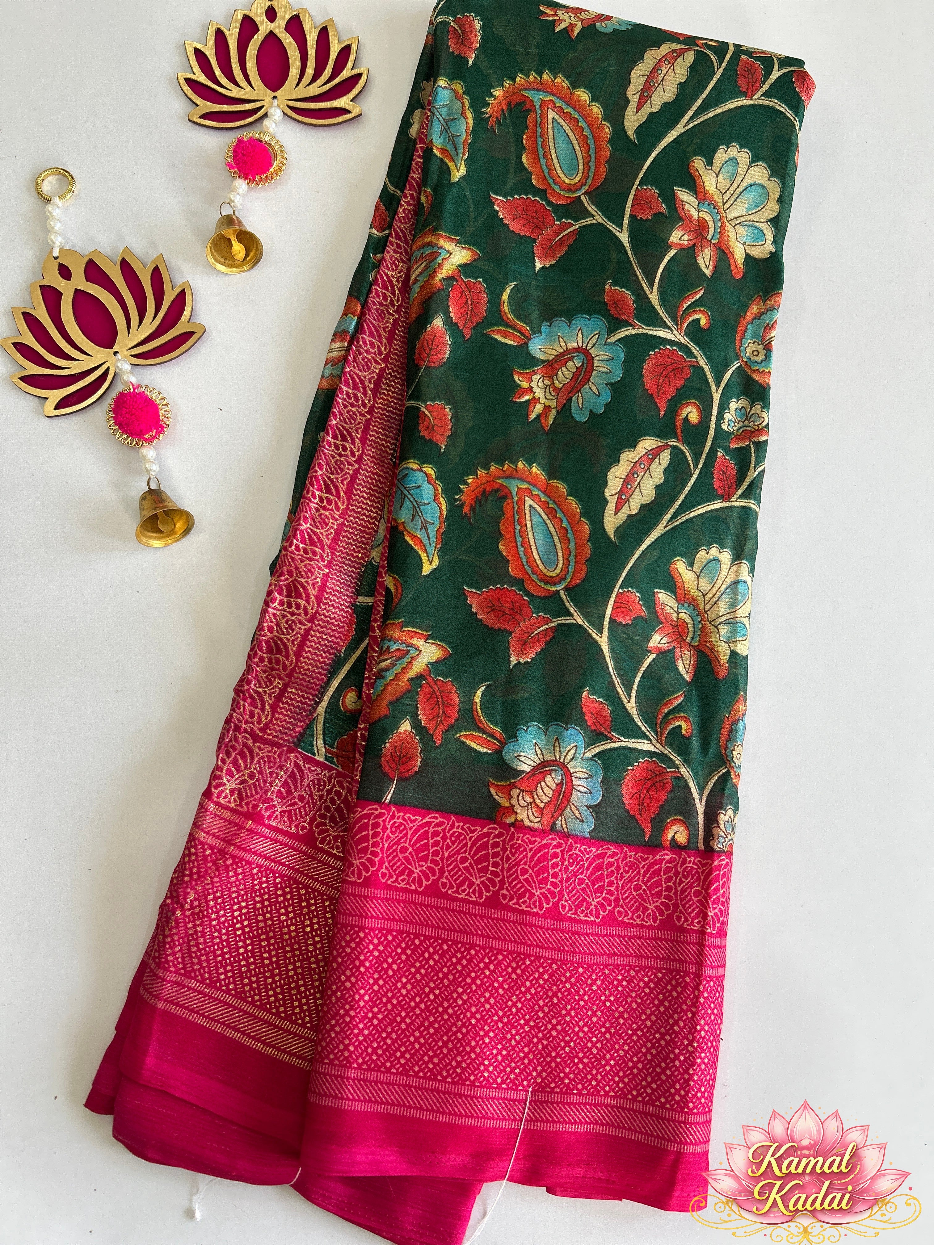 Rangoli Garden Soft Silk Saree