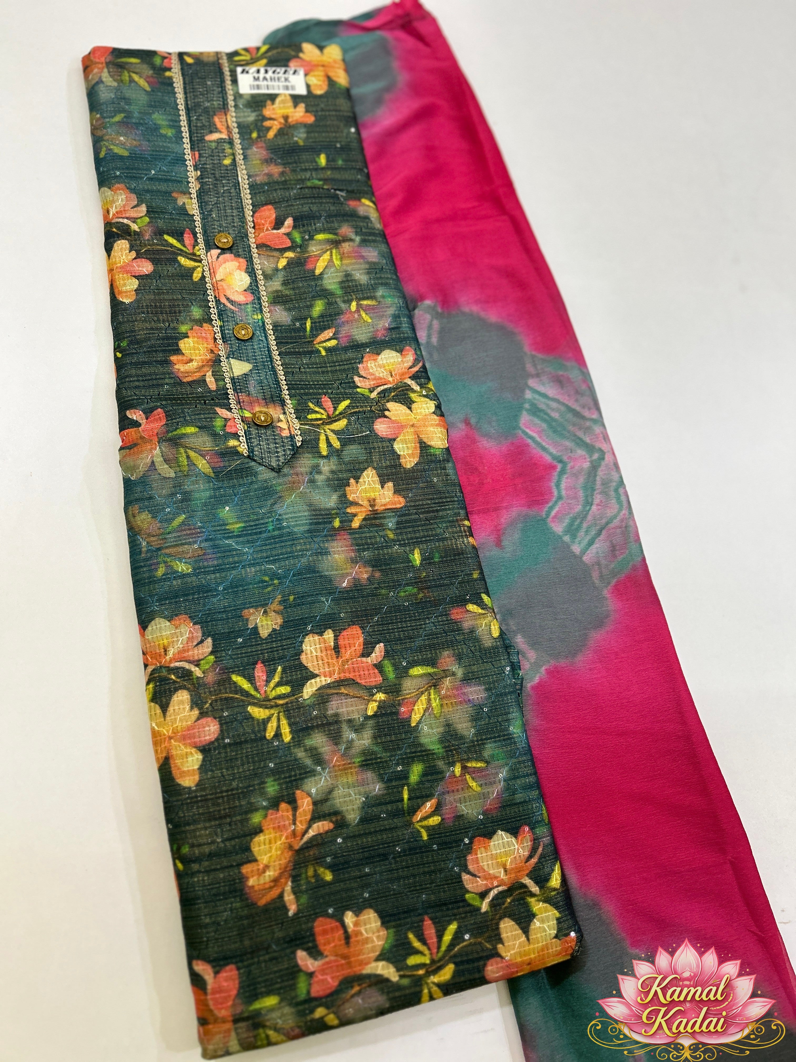 Tissue Printed Salwar