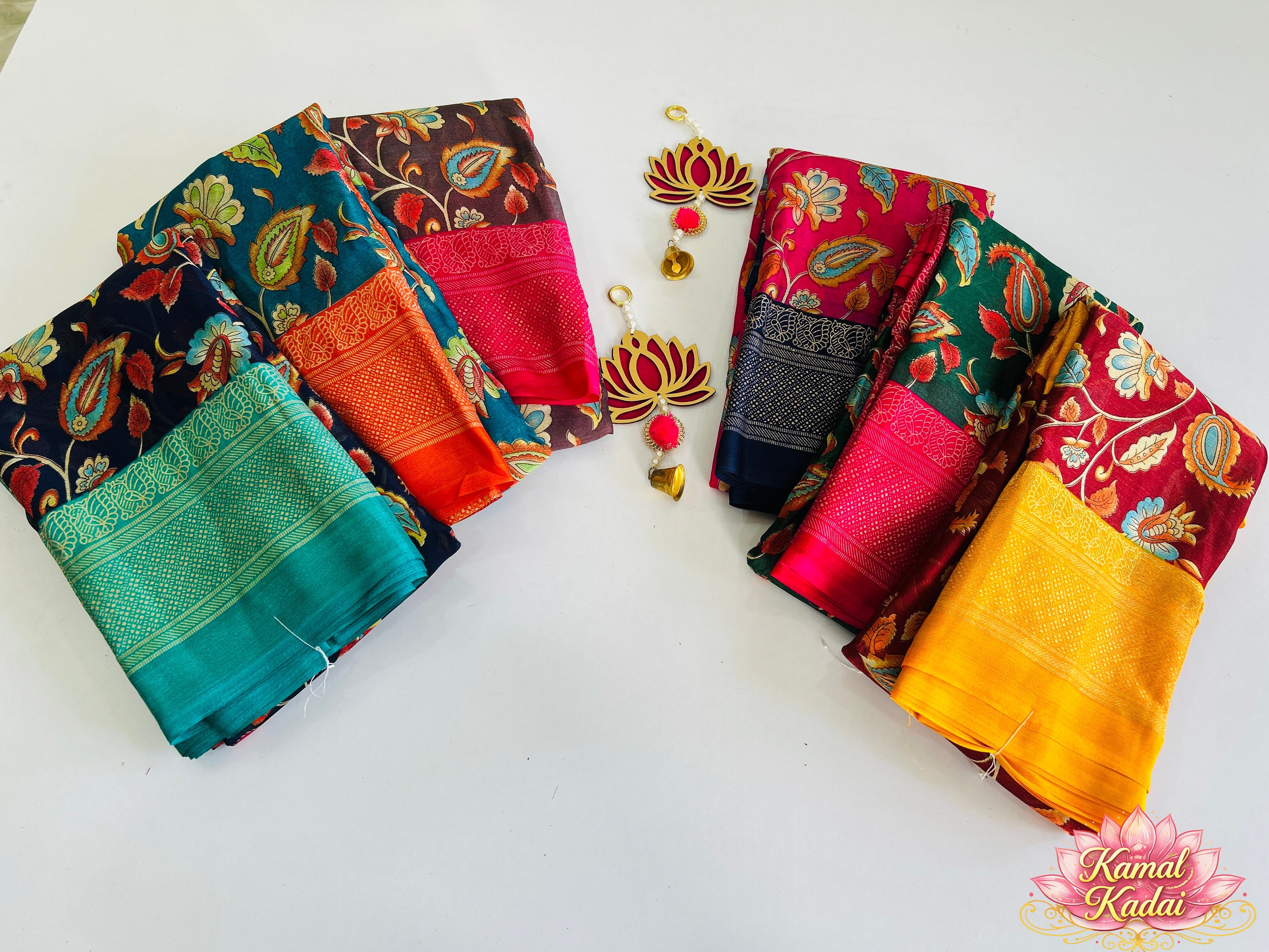 Rangoli Garden Soft Silk Saree