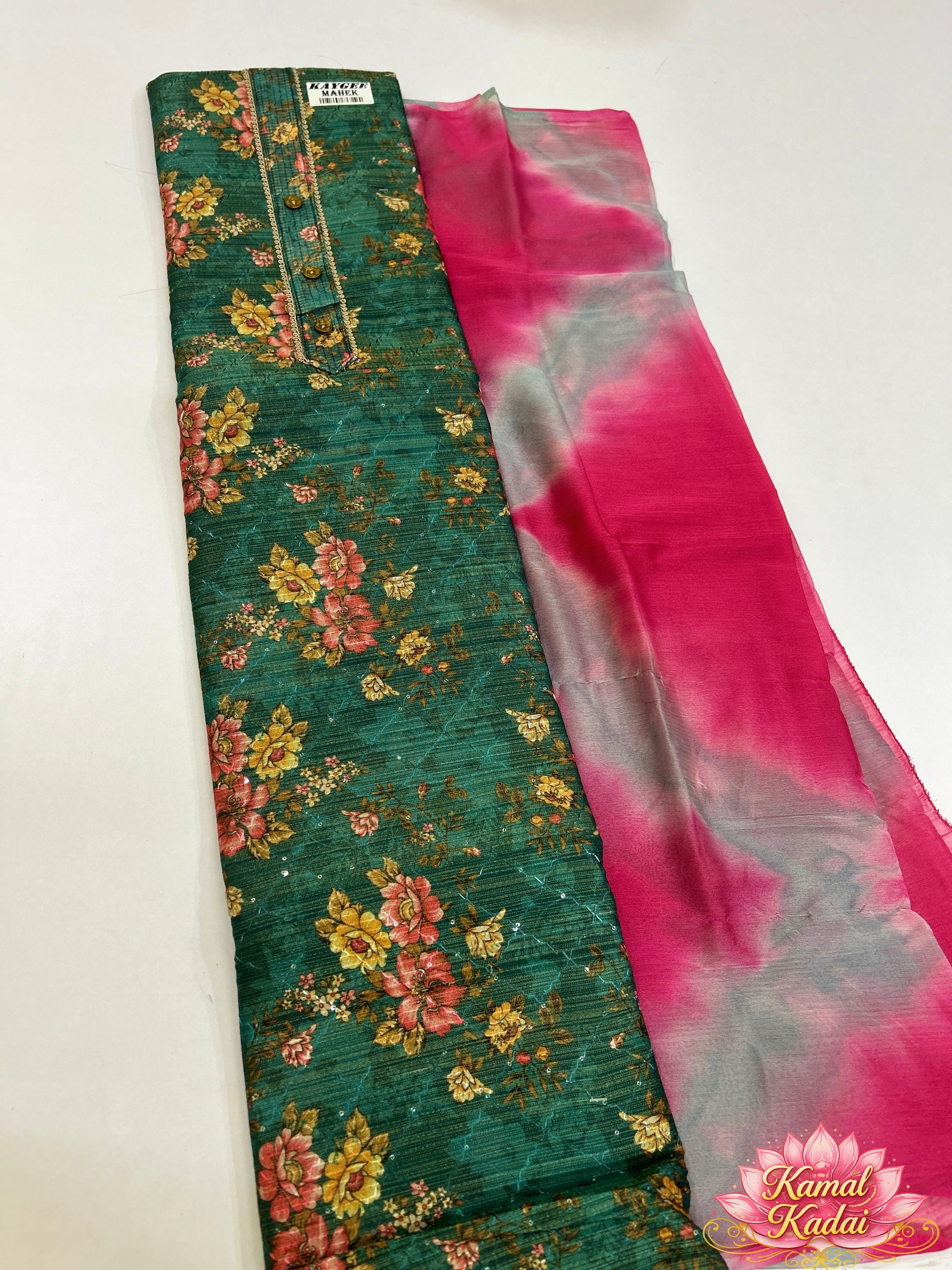 Tissue Printed Salwar
