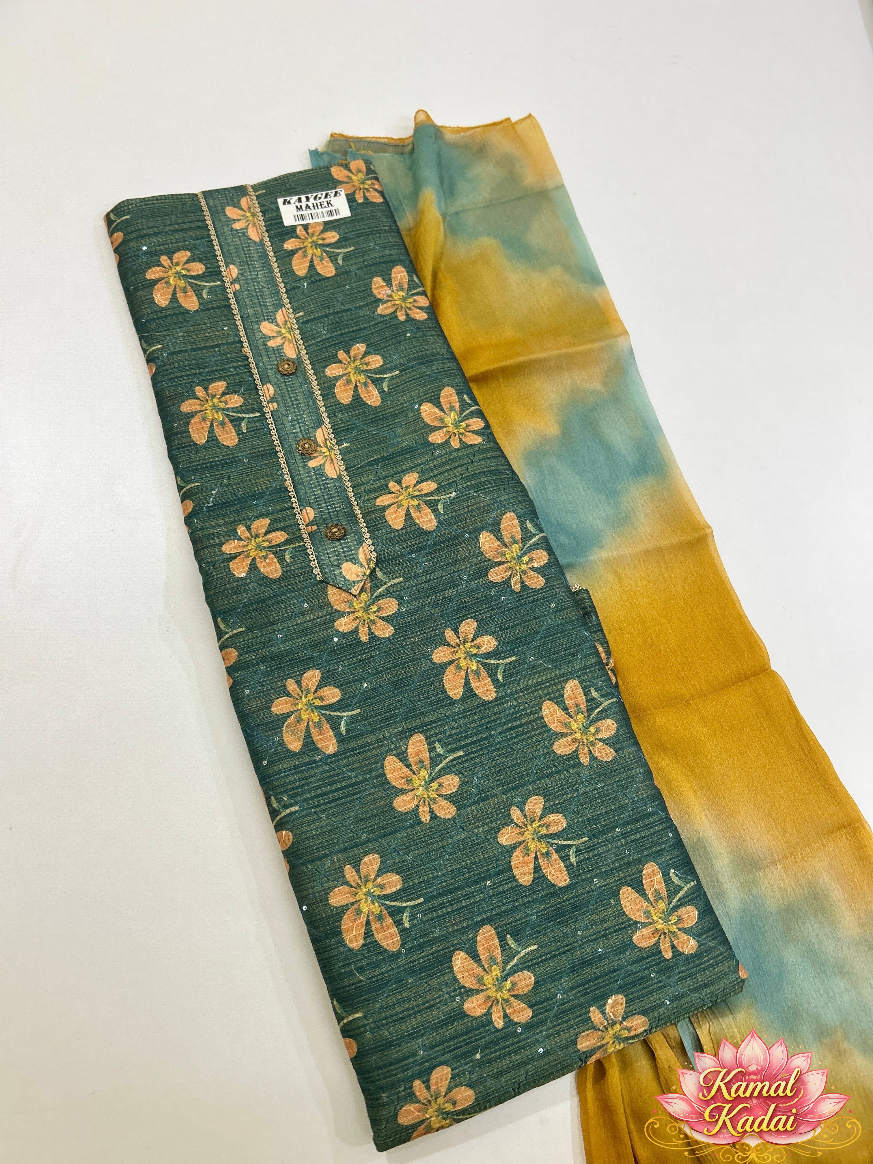 Tissue Printed Salwar