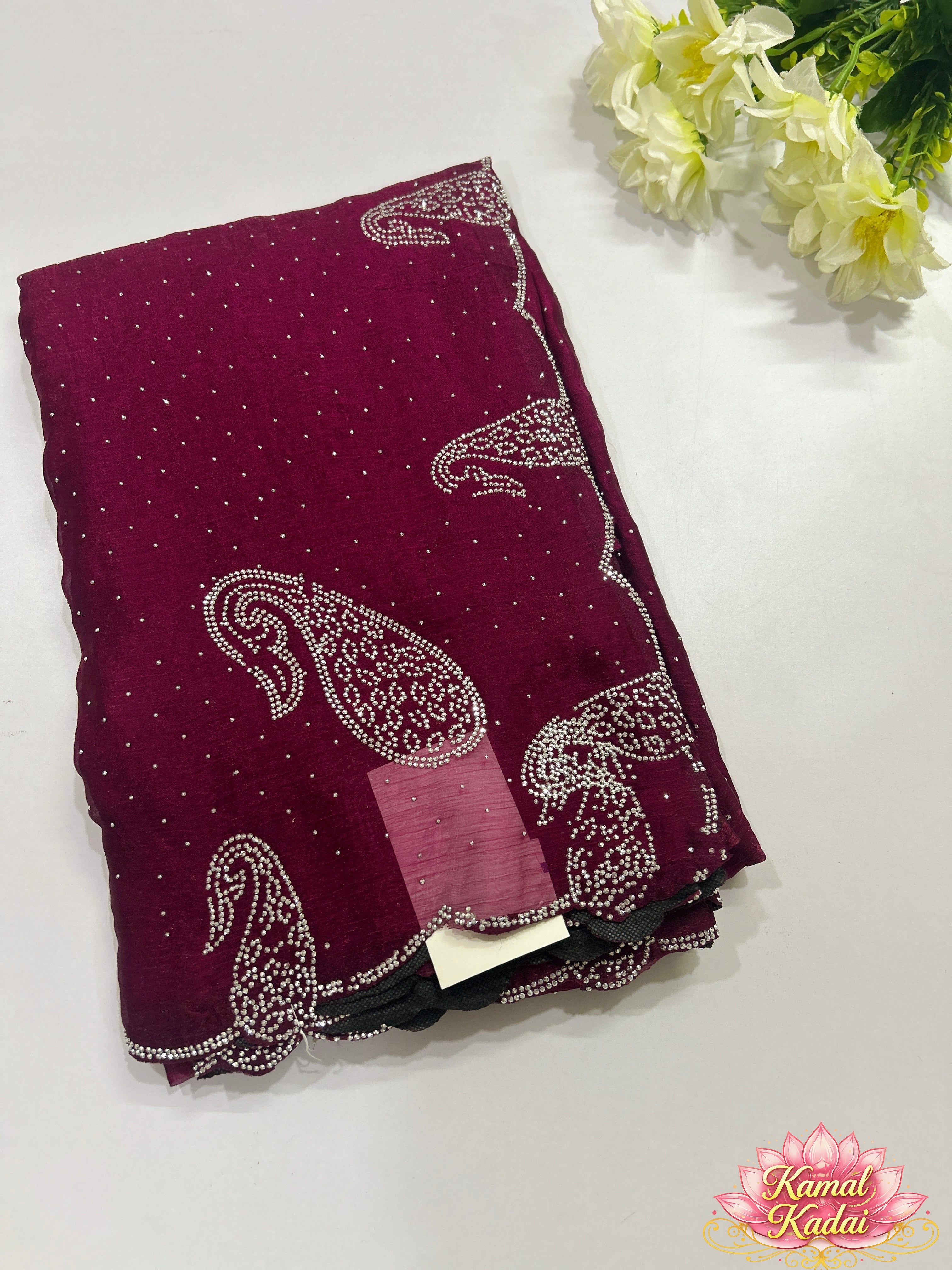 Space Silk Saree