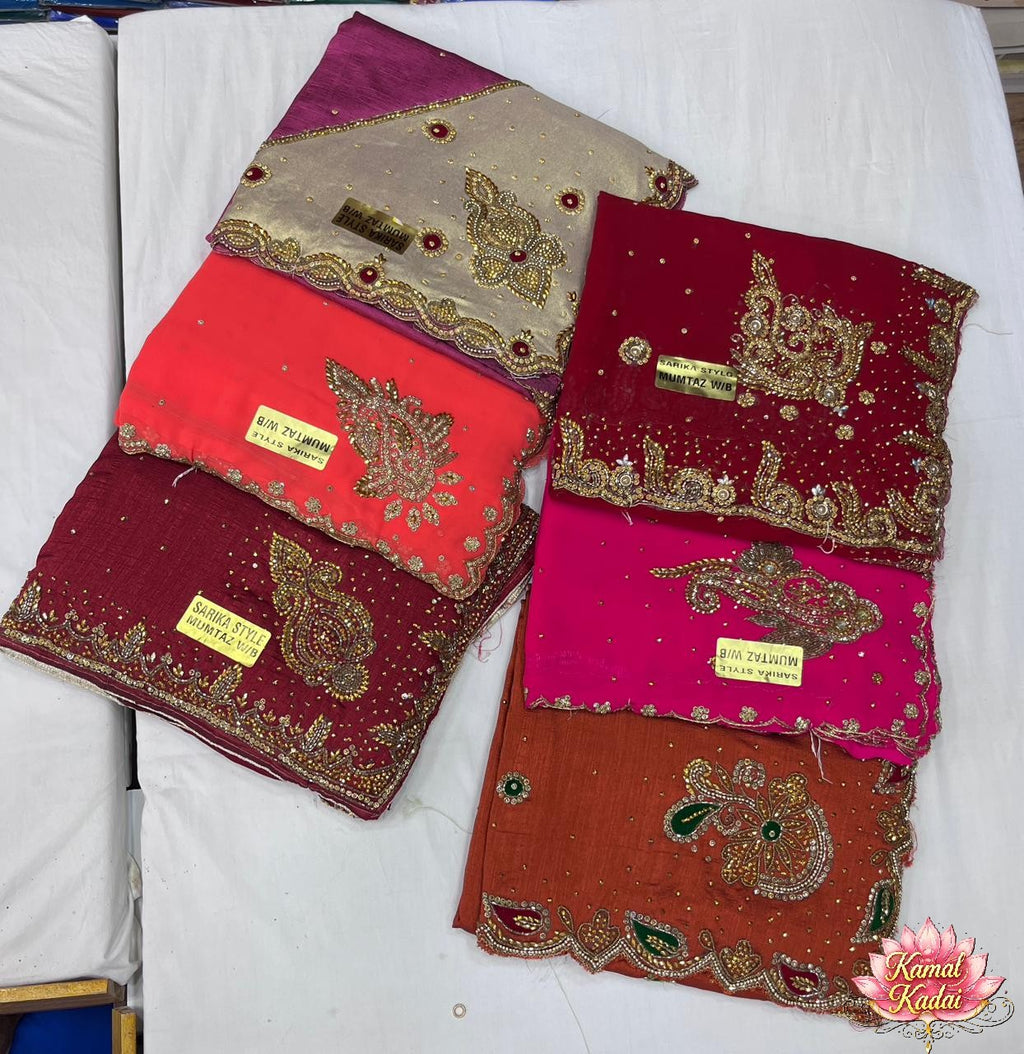 Grand Kolkatta work Saree