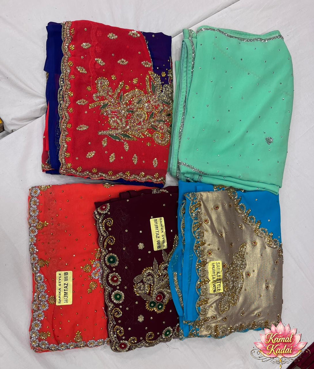 Grand Kolkatta work Saree