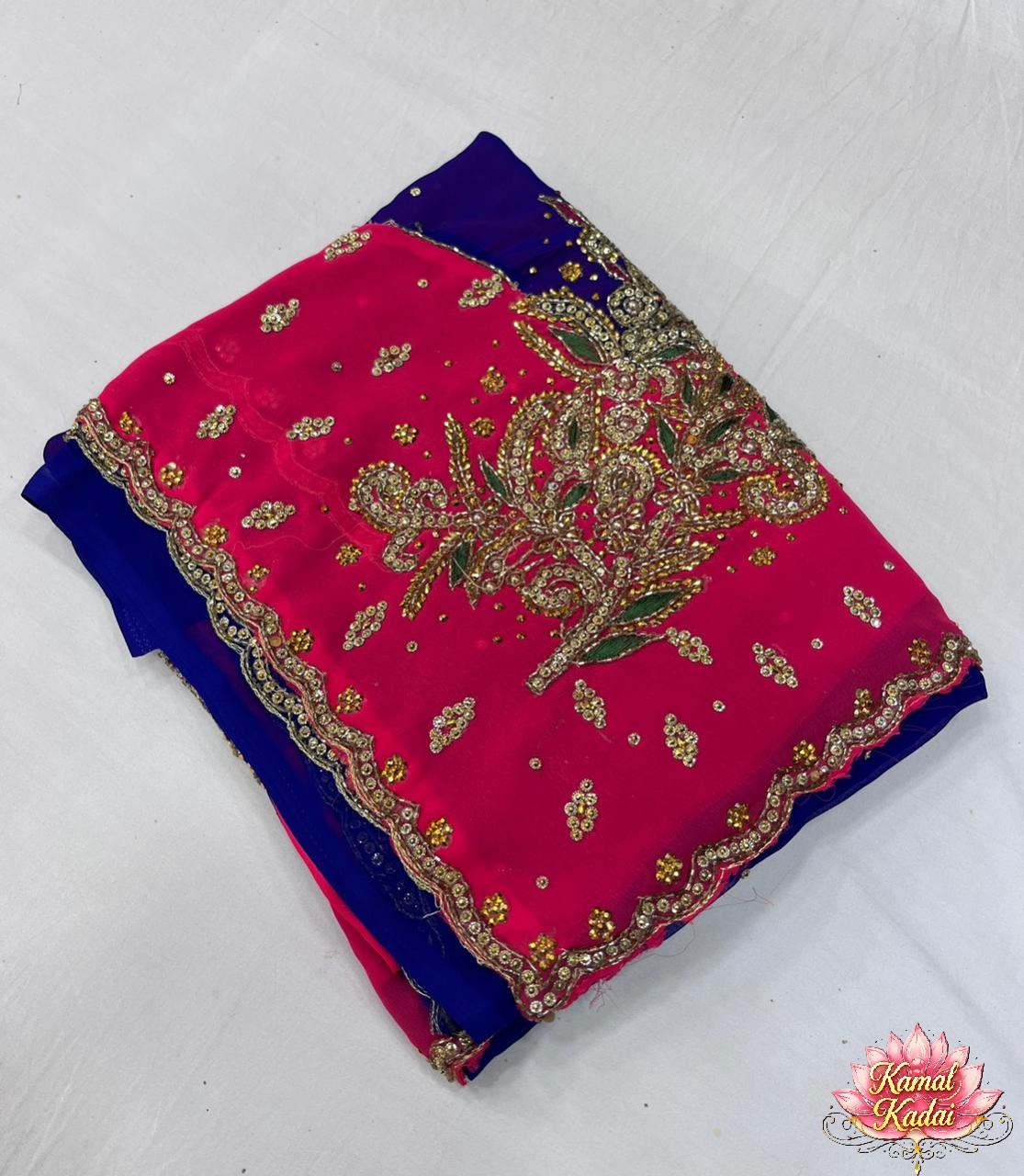 Grand Kolkatta work Saree