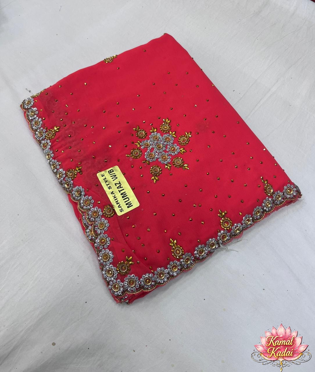 Grand Kolkatta work Saree