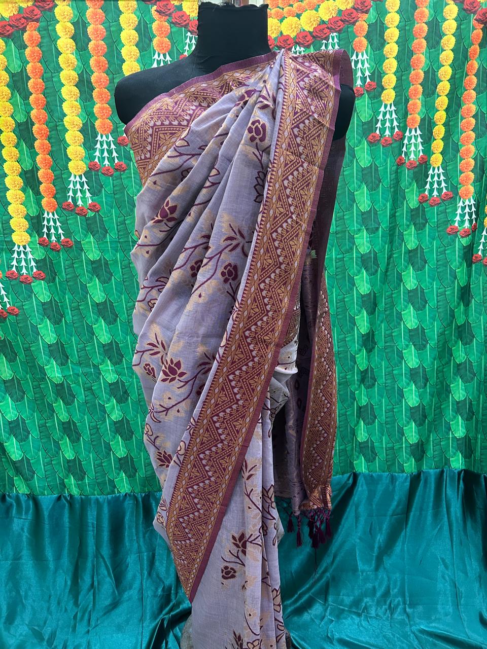 Ikkat Patola Silk Saree