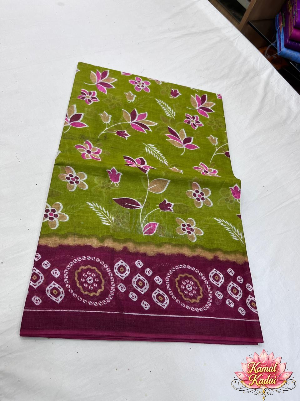 Voile Cotton saree