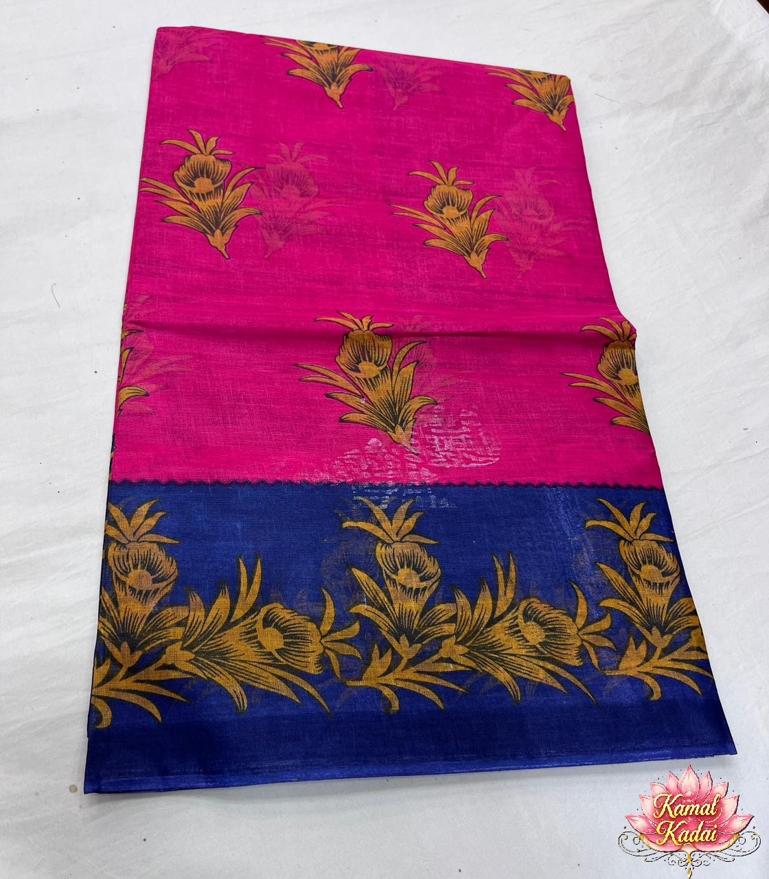 Voile Cotton saree