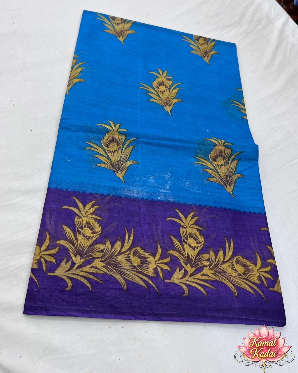 Voile Cotton saree