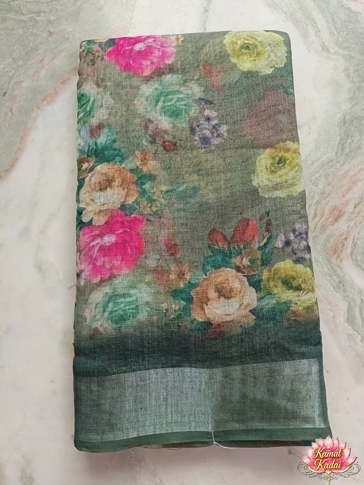 Tissue Cotton Saree