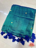 Insta-Trending Peacock Tissue saree