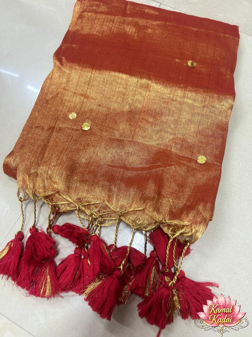 Insta-Trending Peacock Tissue saree