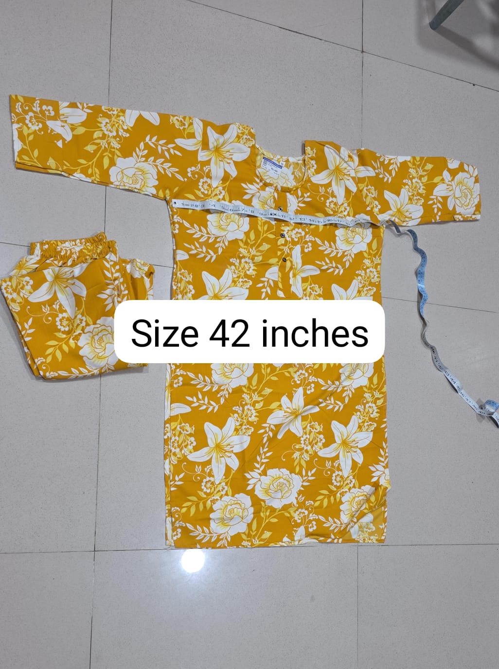 2 Pc Matching Kurti and Pants set